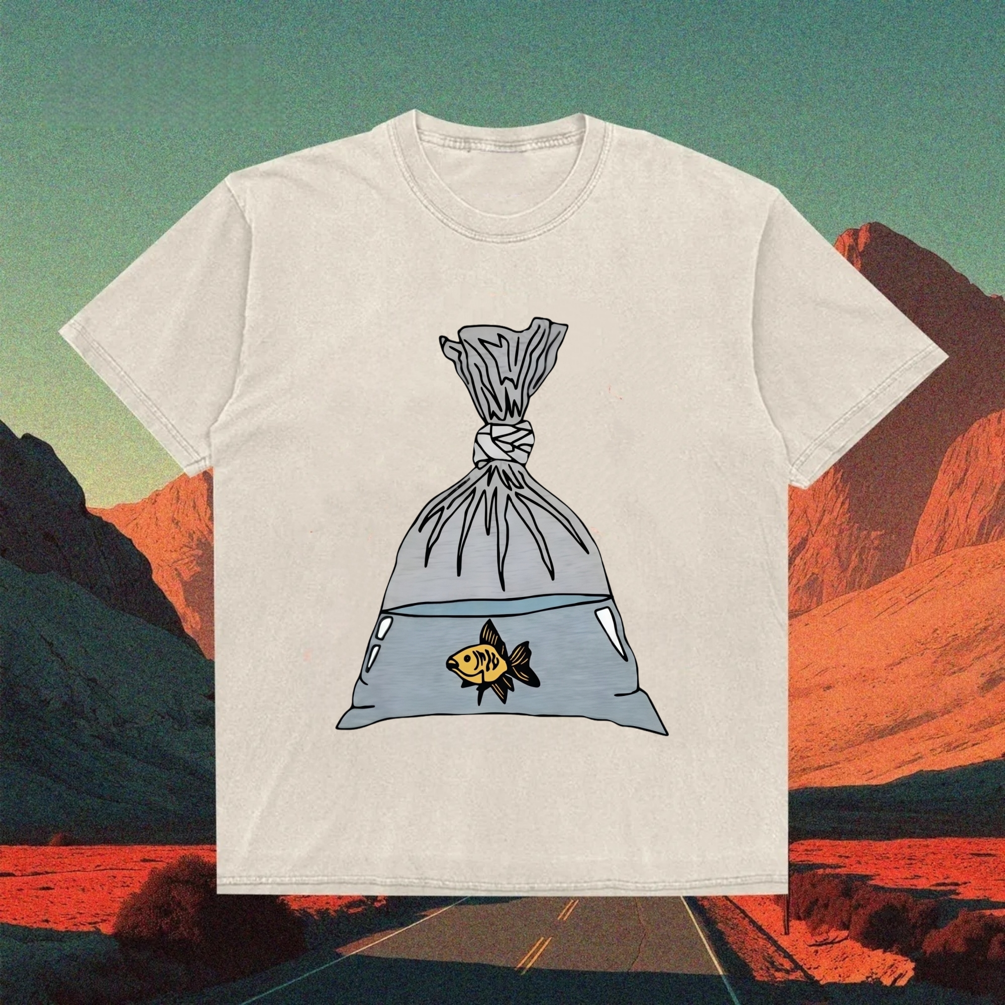 Goldfish Baggie Journey T-shirt