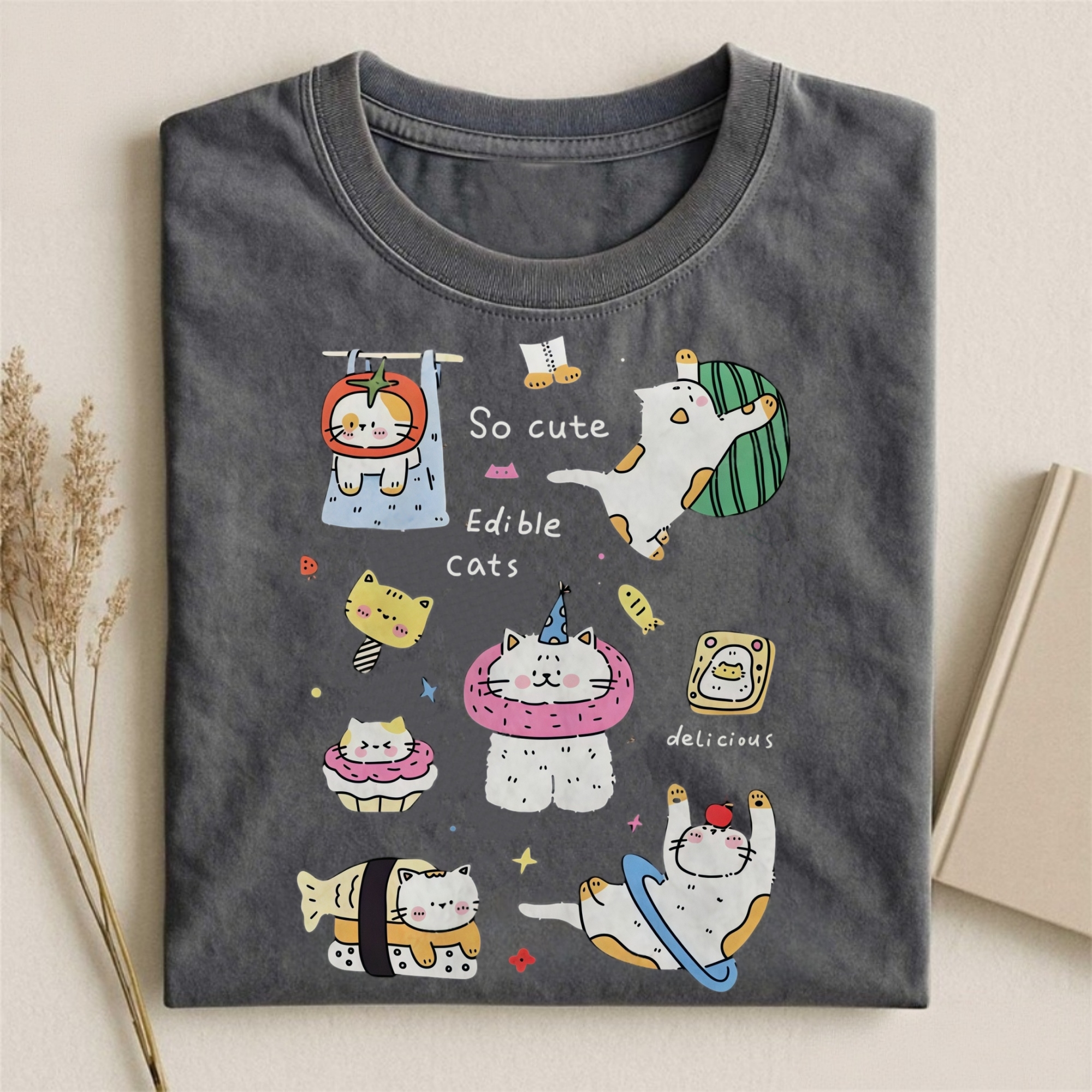 So Cute Edible Cats T-shirt
