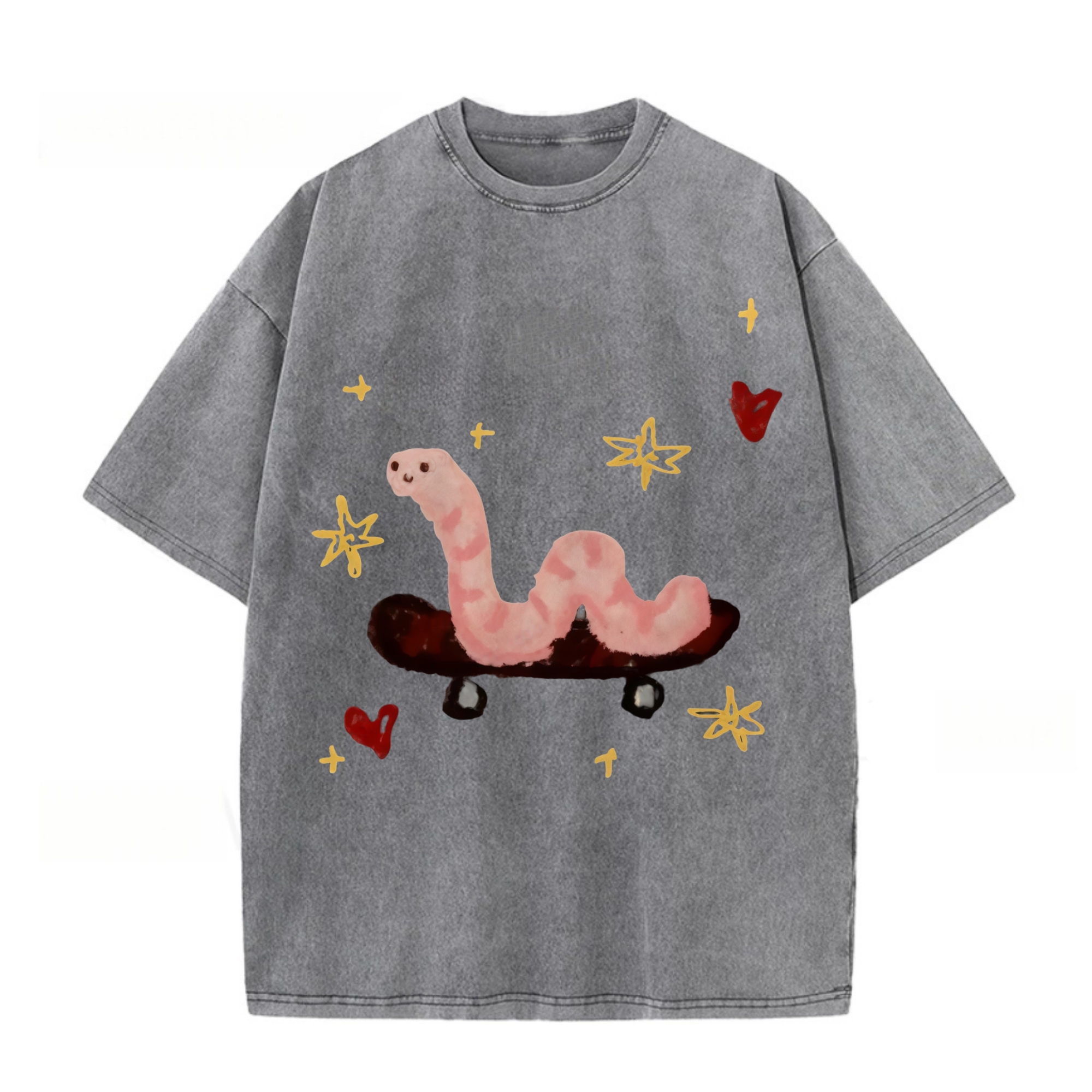 The Caterpillar On A Skateboard T-shirt