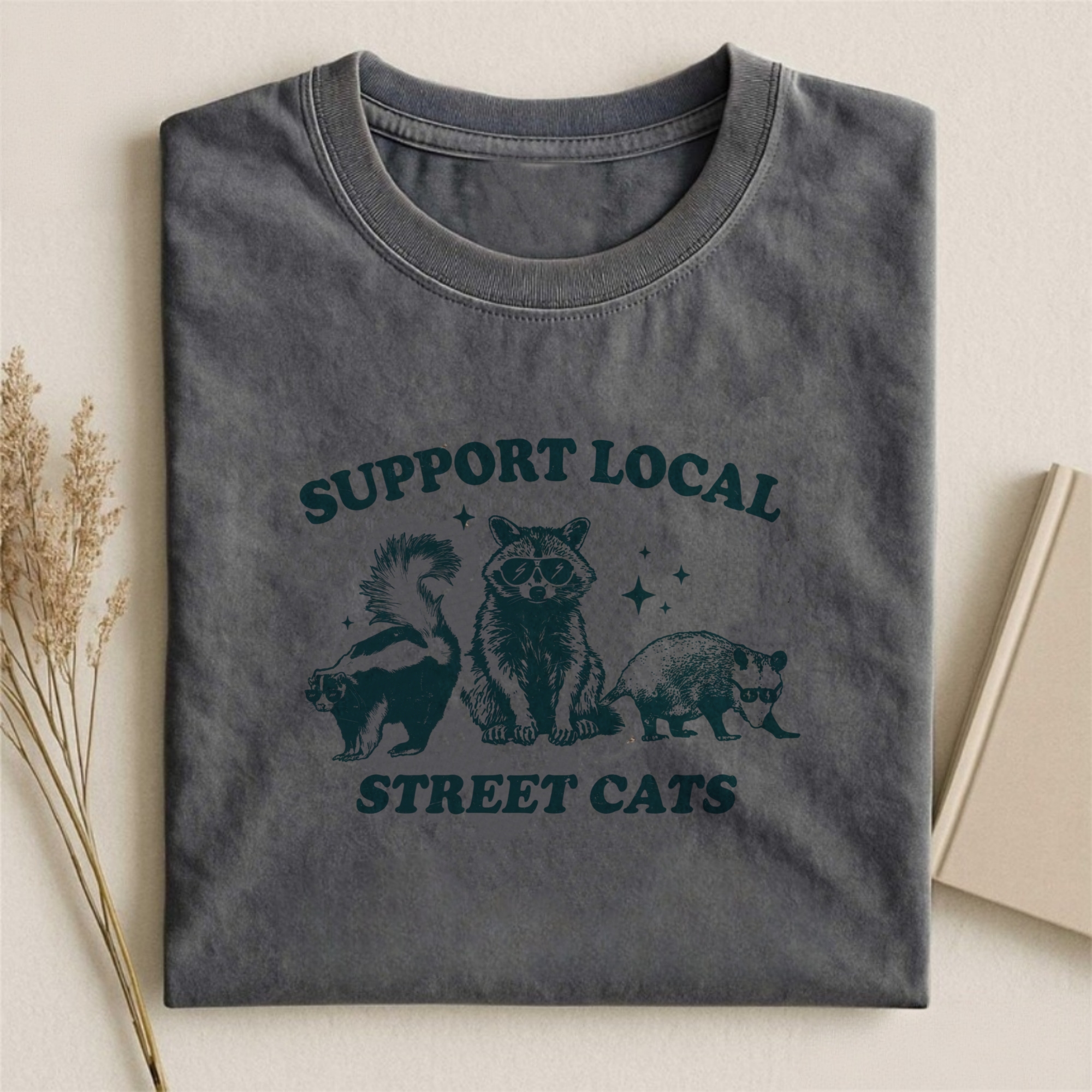 Support Your Local Street Cats T-shirt