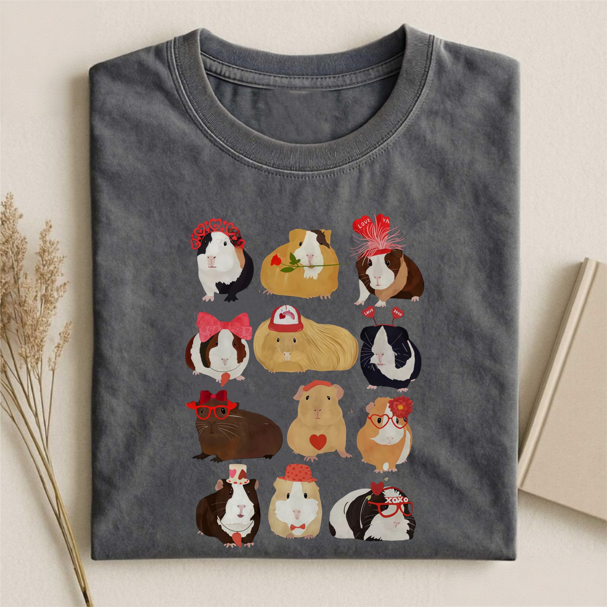 Valentine's Day Guinea Pig T-shirt