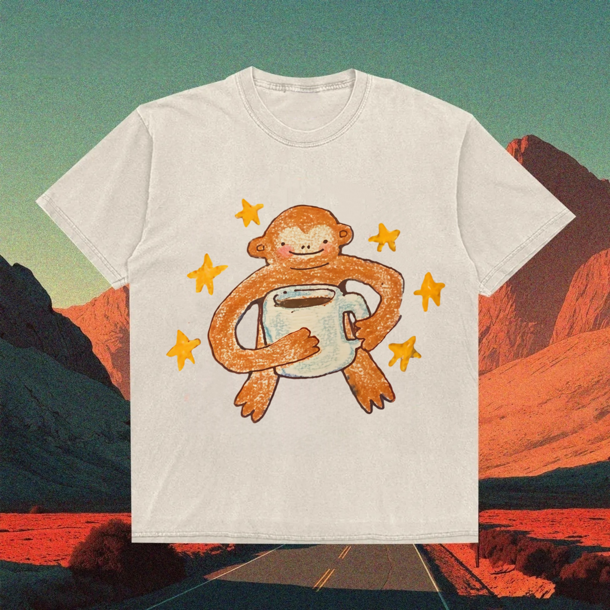 Star Monkey T-shirt