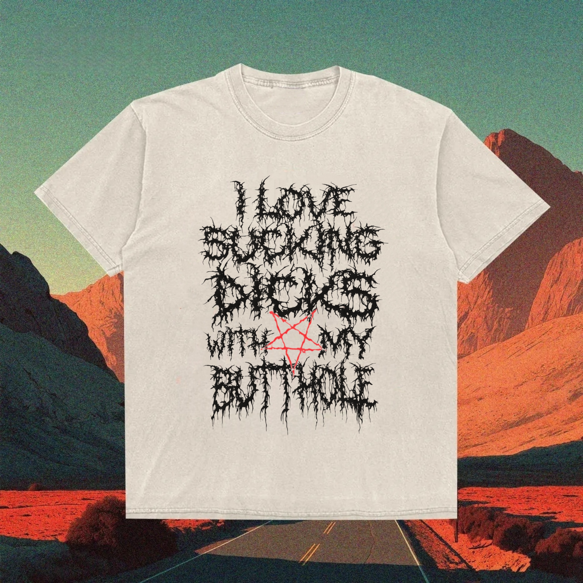 I Love Dicks Vintage Snowflake T-shirt