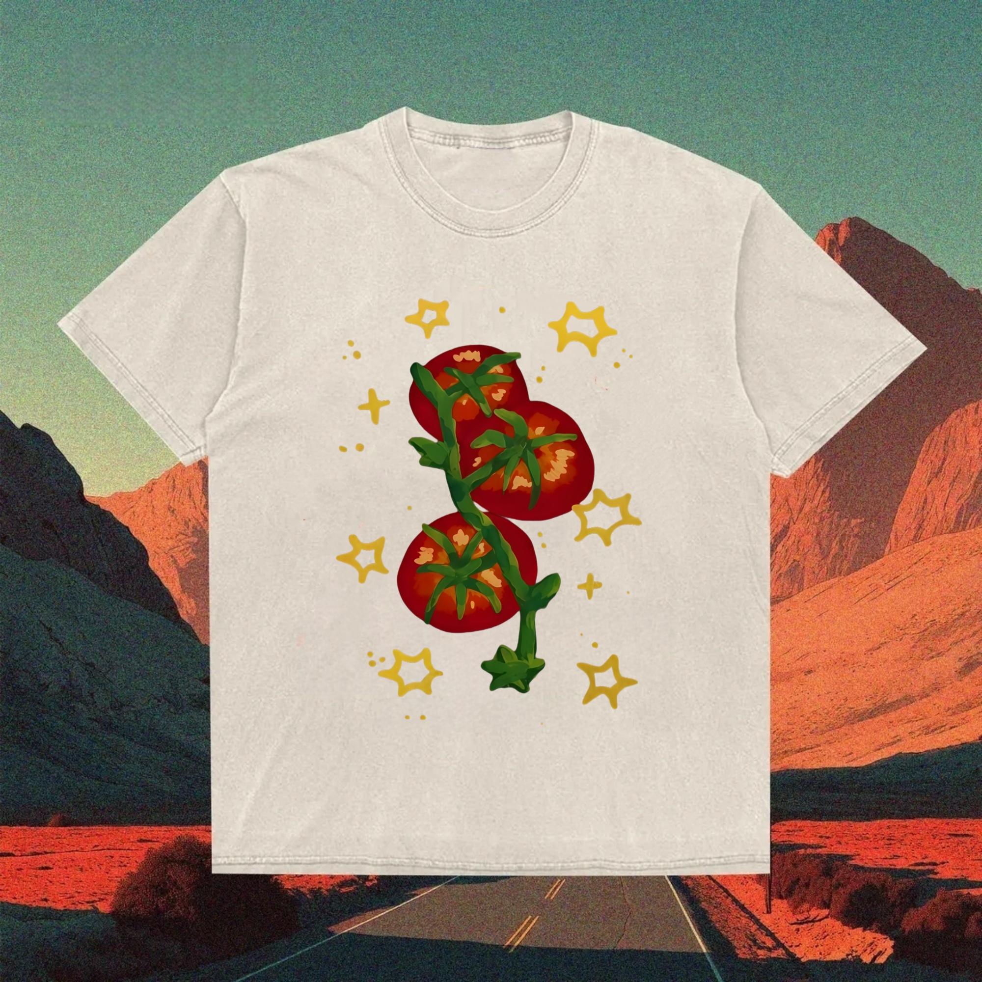 Starry Sky Tomatoes T-shirt
