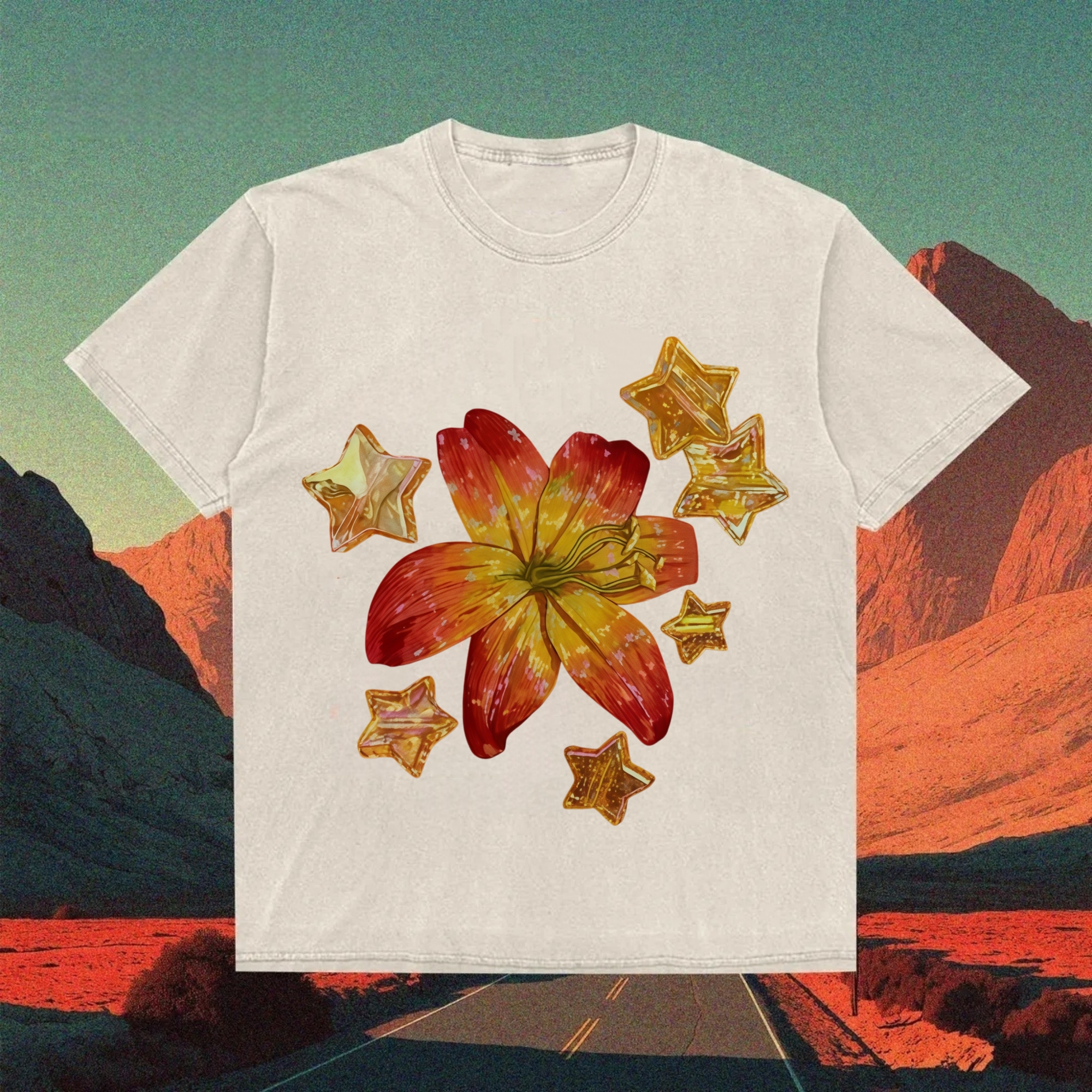 Orange Lily T-shirt