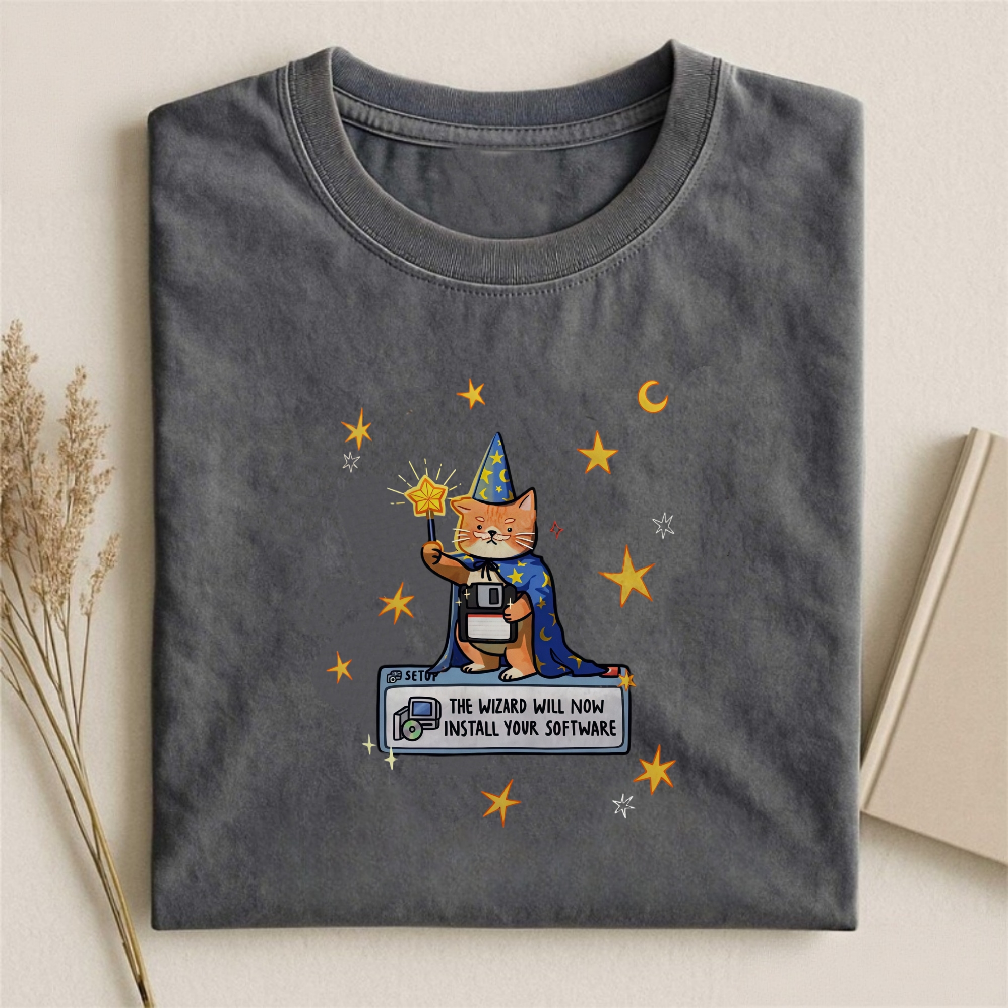 The Wizard Cat T-shirt