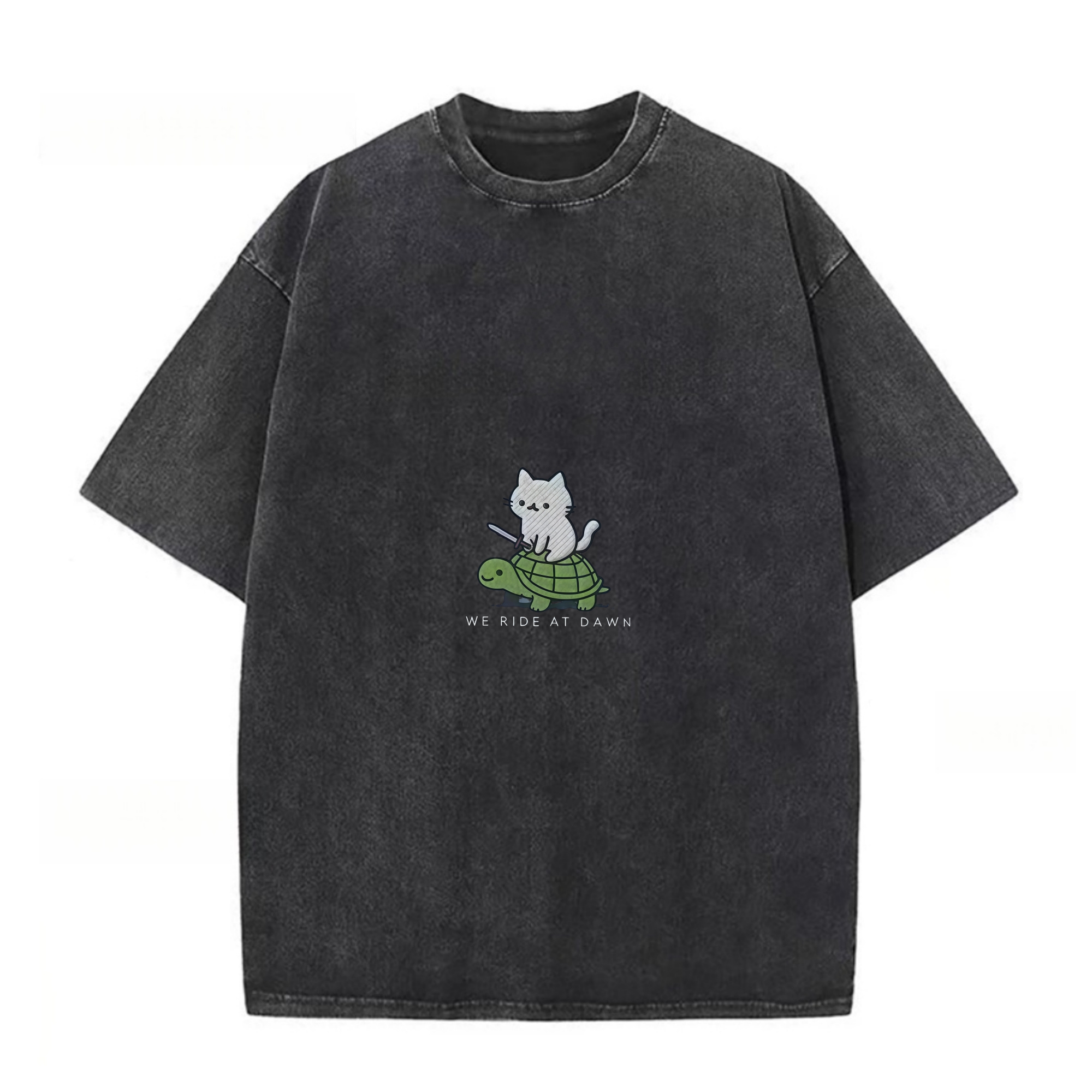 We Ride at Dawn Embroidered T-shirt