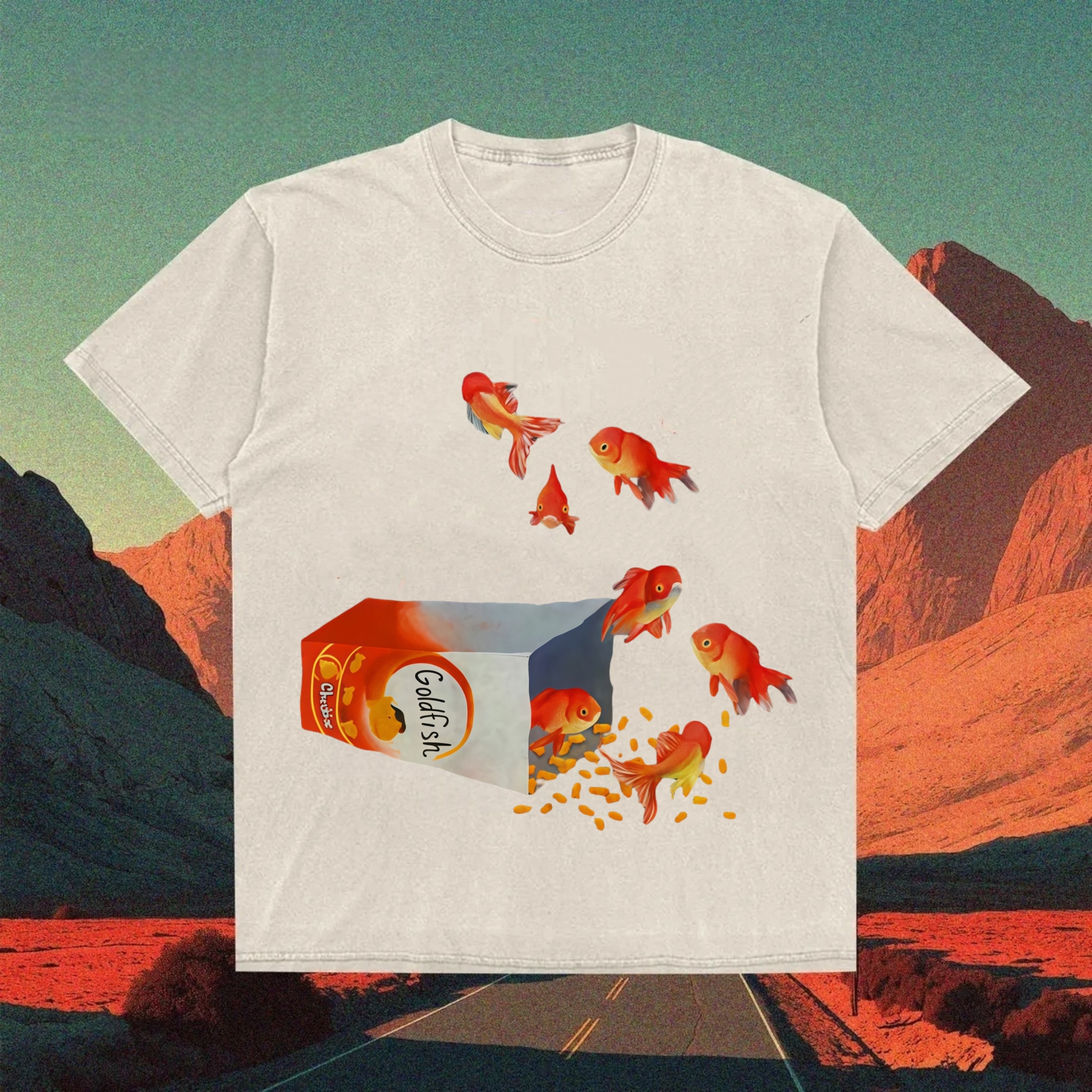 Seven Goldfishes T-shirt