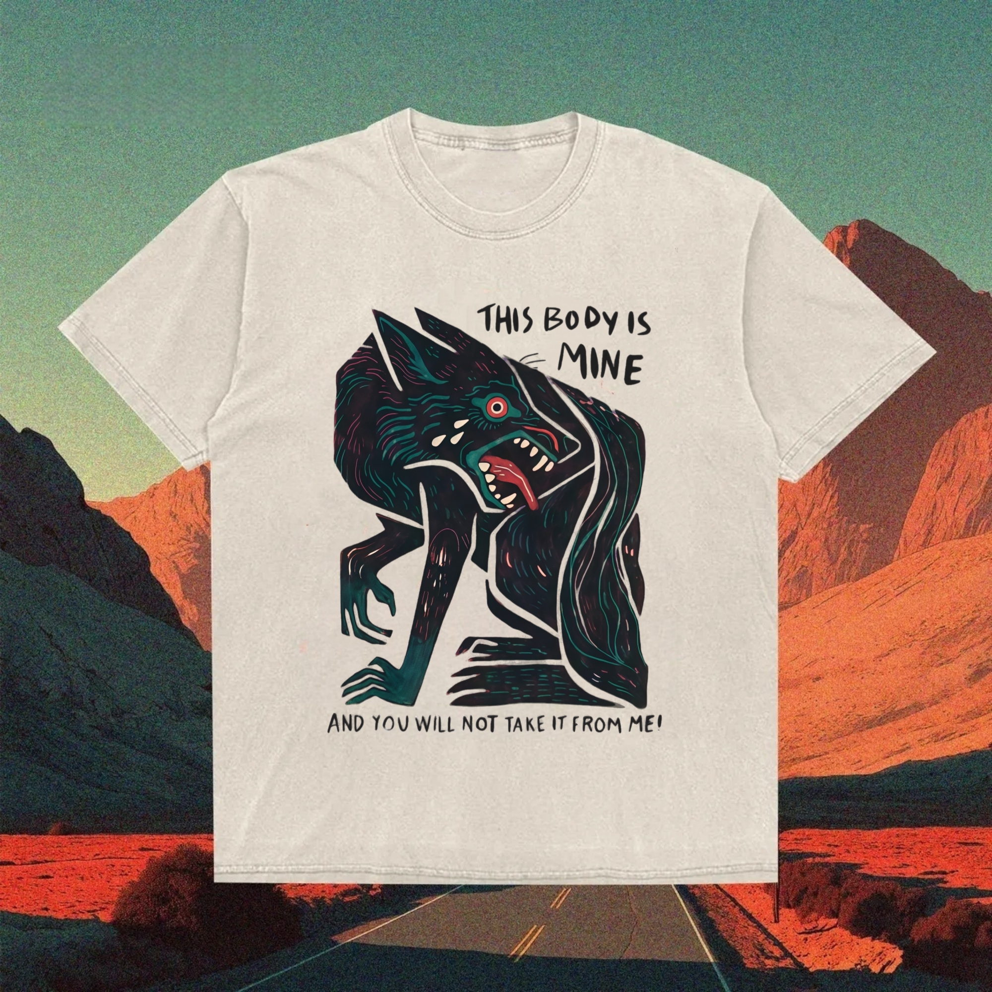 The Body Is Mine T-shirt
