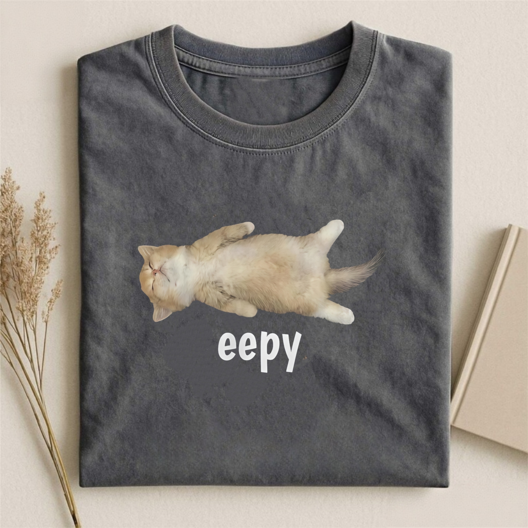 Silly Sleepy Cat T-shirt