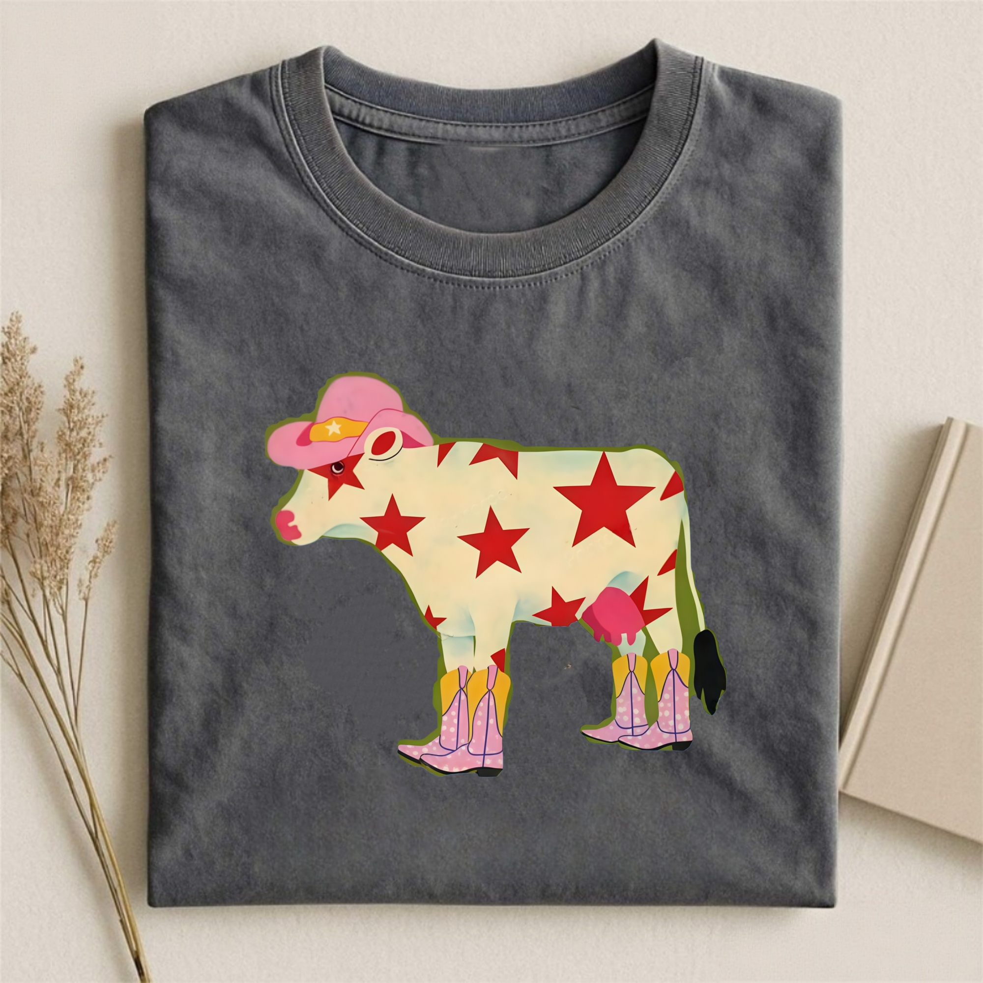 Western Adorable Cow T-shirt