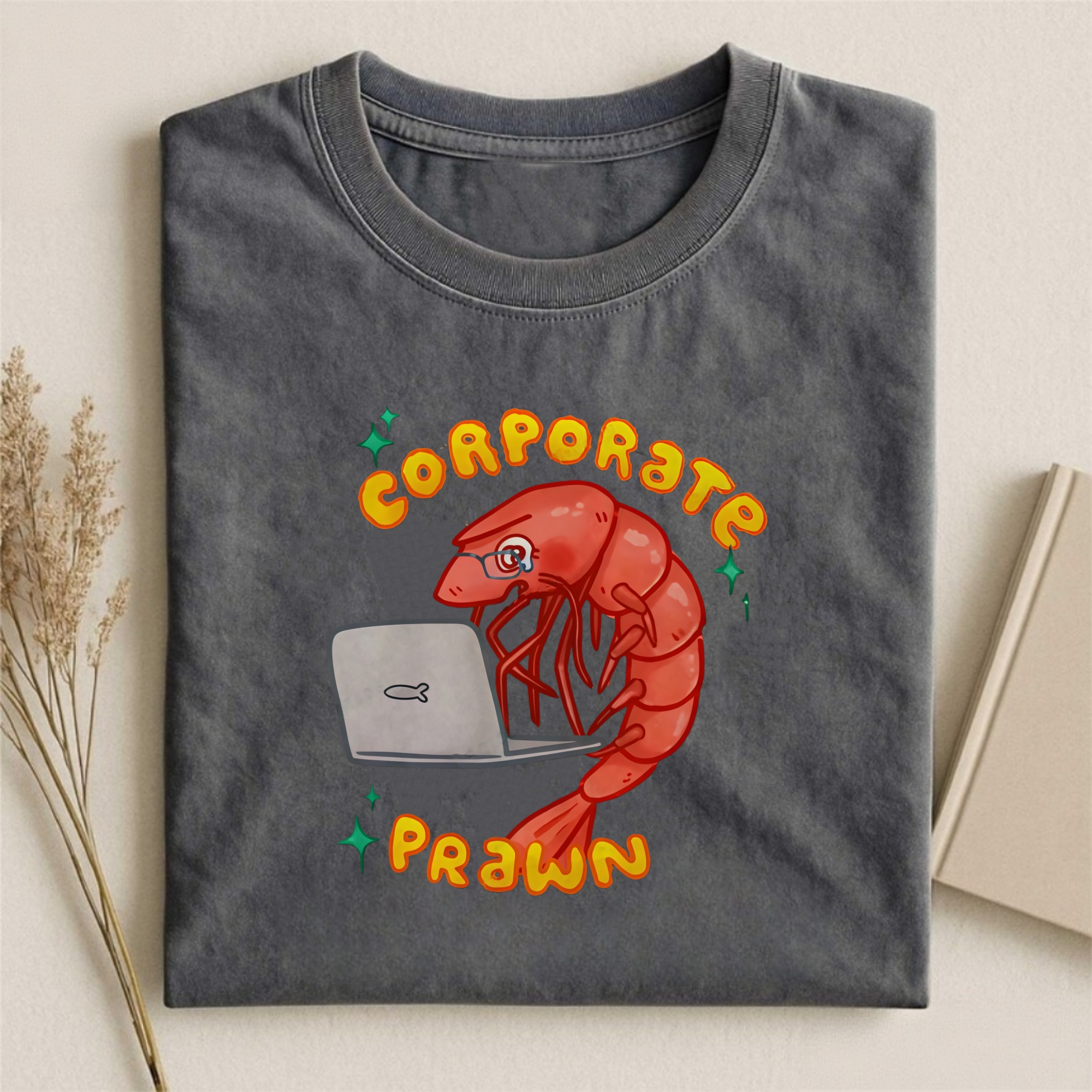 Working Shrimp T-shirt
