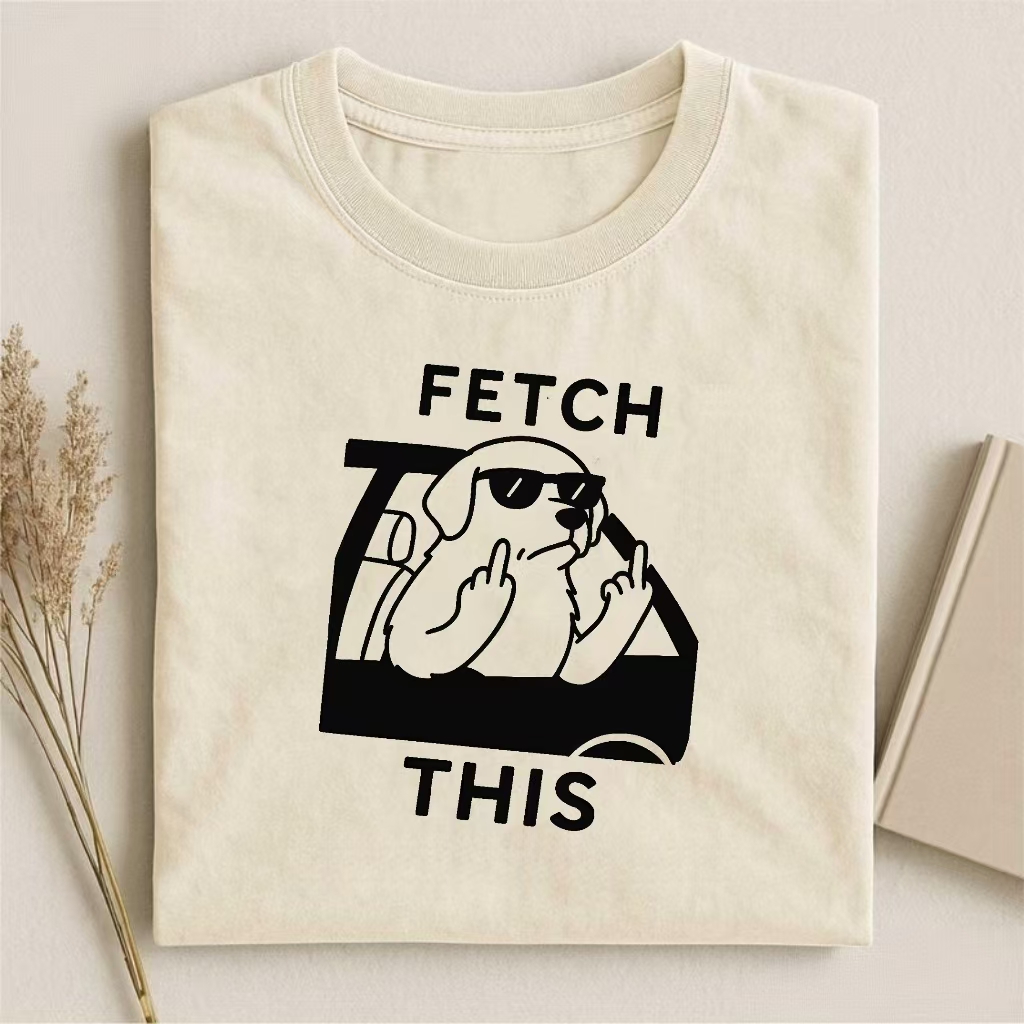 Funny Dog Fetch This T-shirt