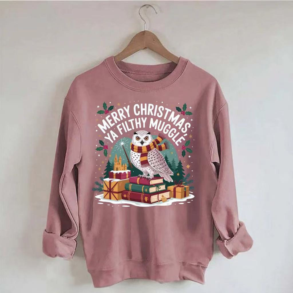 Merry Christmas Ya Filthy Muggle Sweatshirt