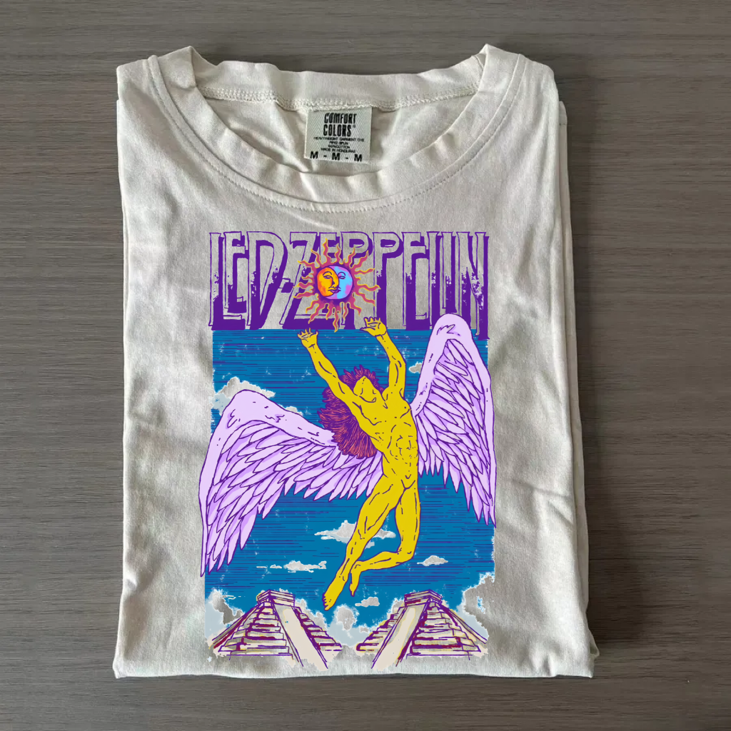 Retro Style Rock Band T-shirt