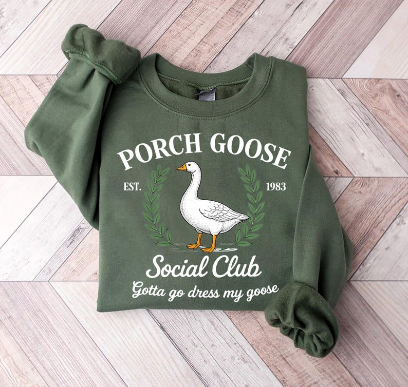 Porch Goose Social Club EST 1983 Sweatshirt