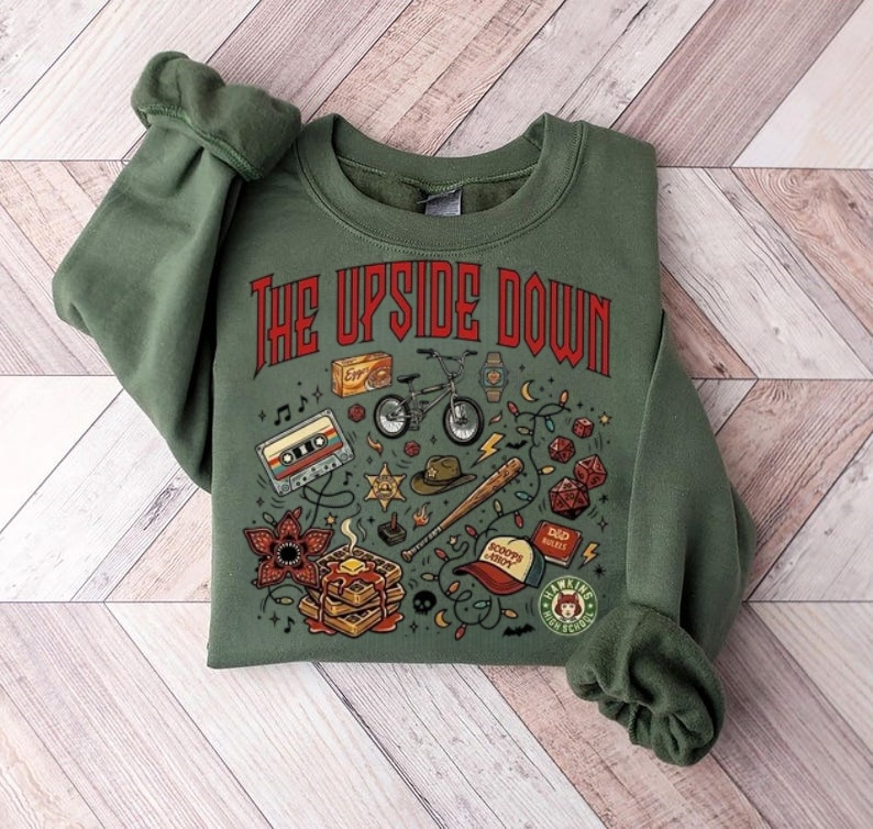 The Upside Down Stranger Things Art Sweatshirt
