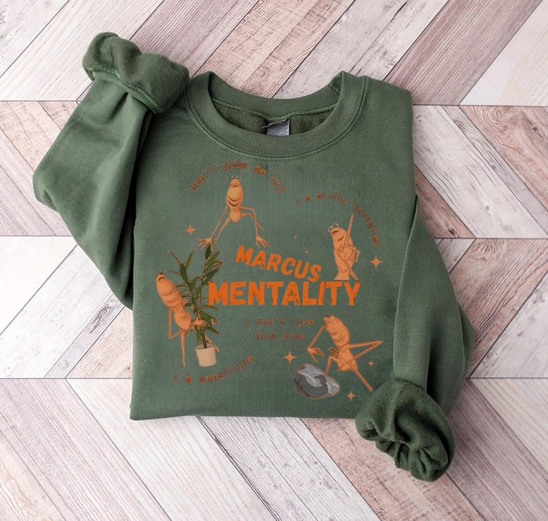 Marcus Mentality Grasshopper Meme Sweatshirt
