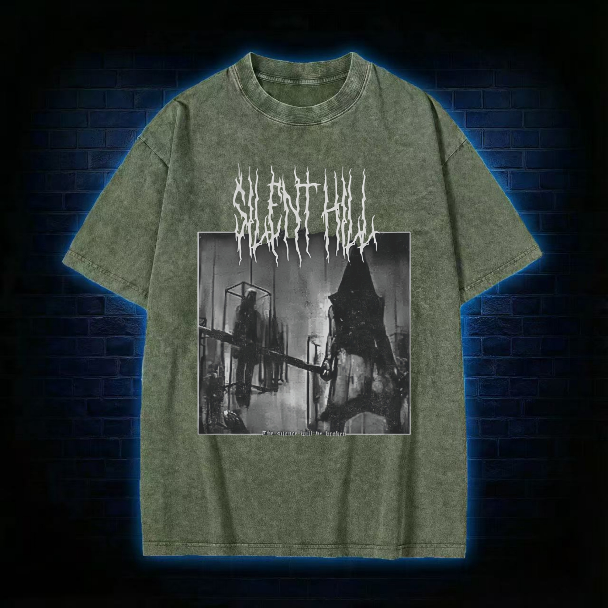 Pyramid Head Washed T-shirt