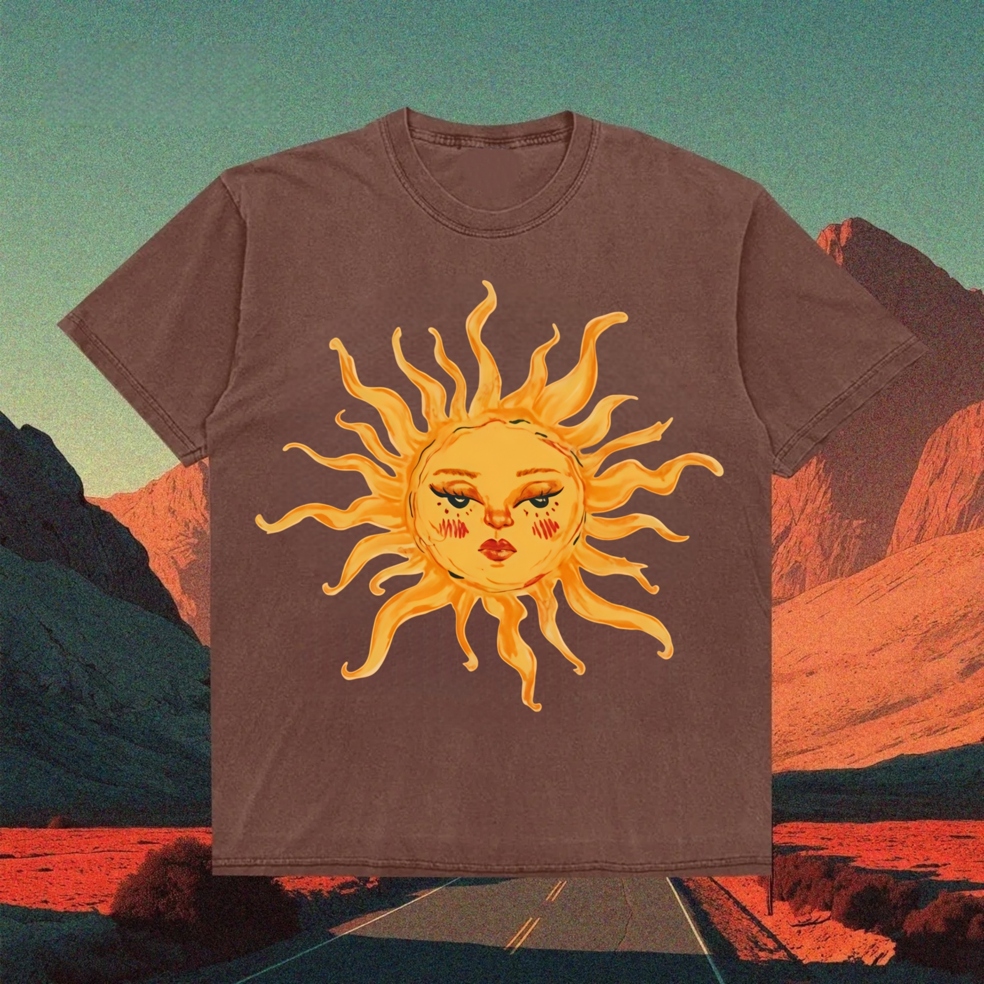 Abstract Sun T-shirt