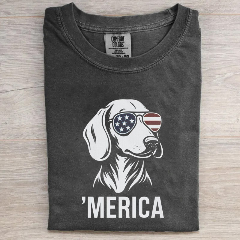 Dachshund Merica T-shirt