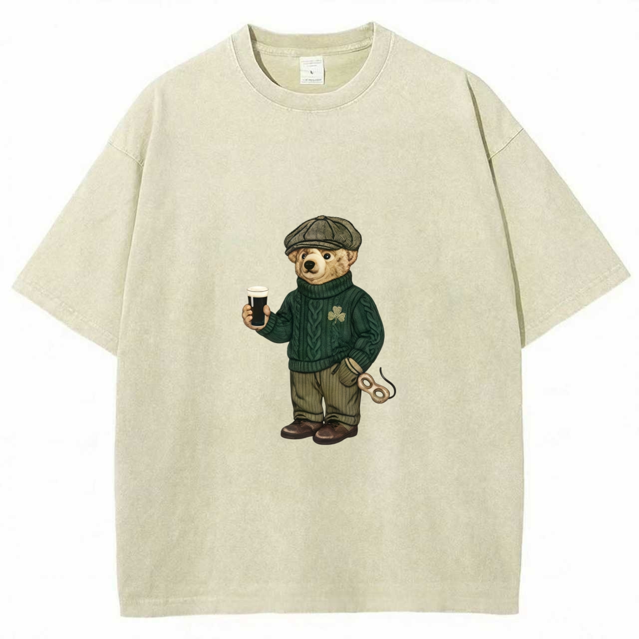 Y2K St Patricks Day Bear T-Shirt