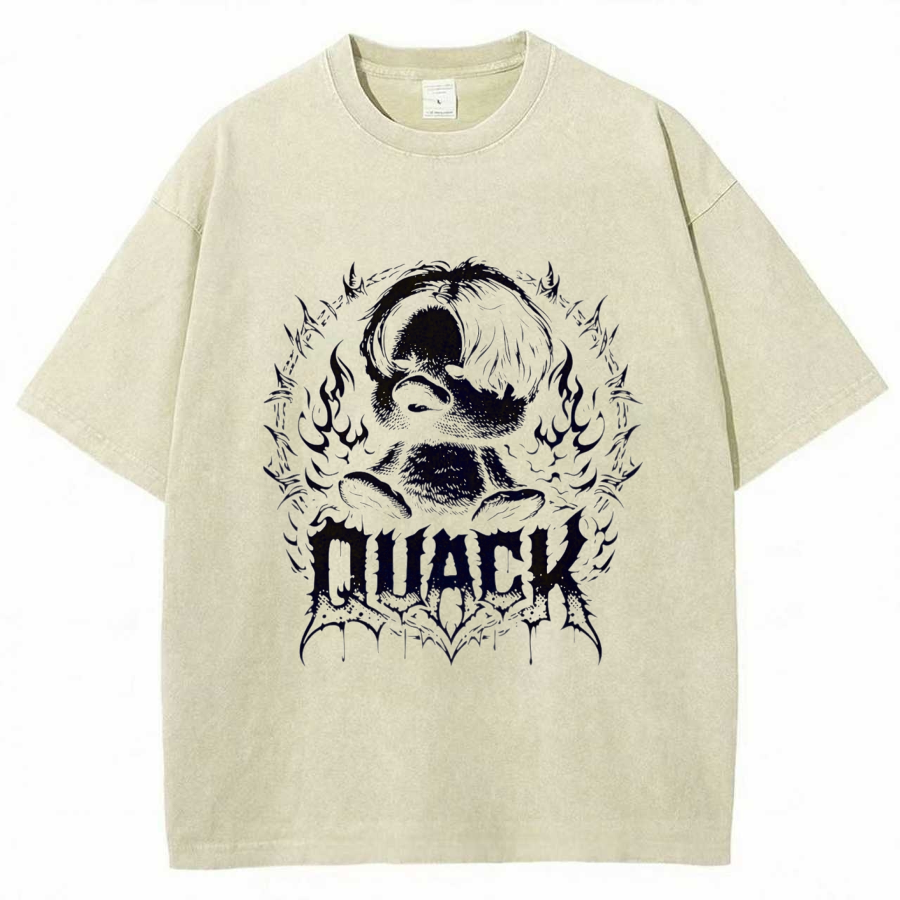 Funny Duck Metal Concert T-Shirt