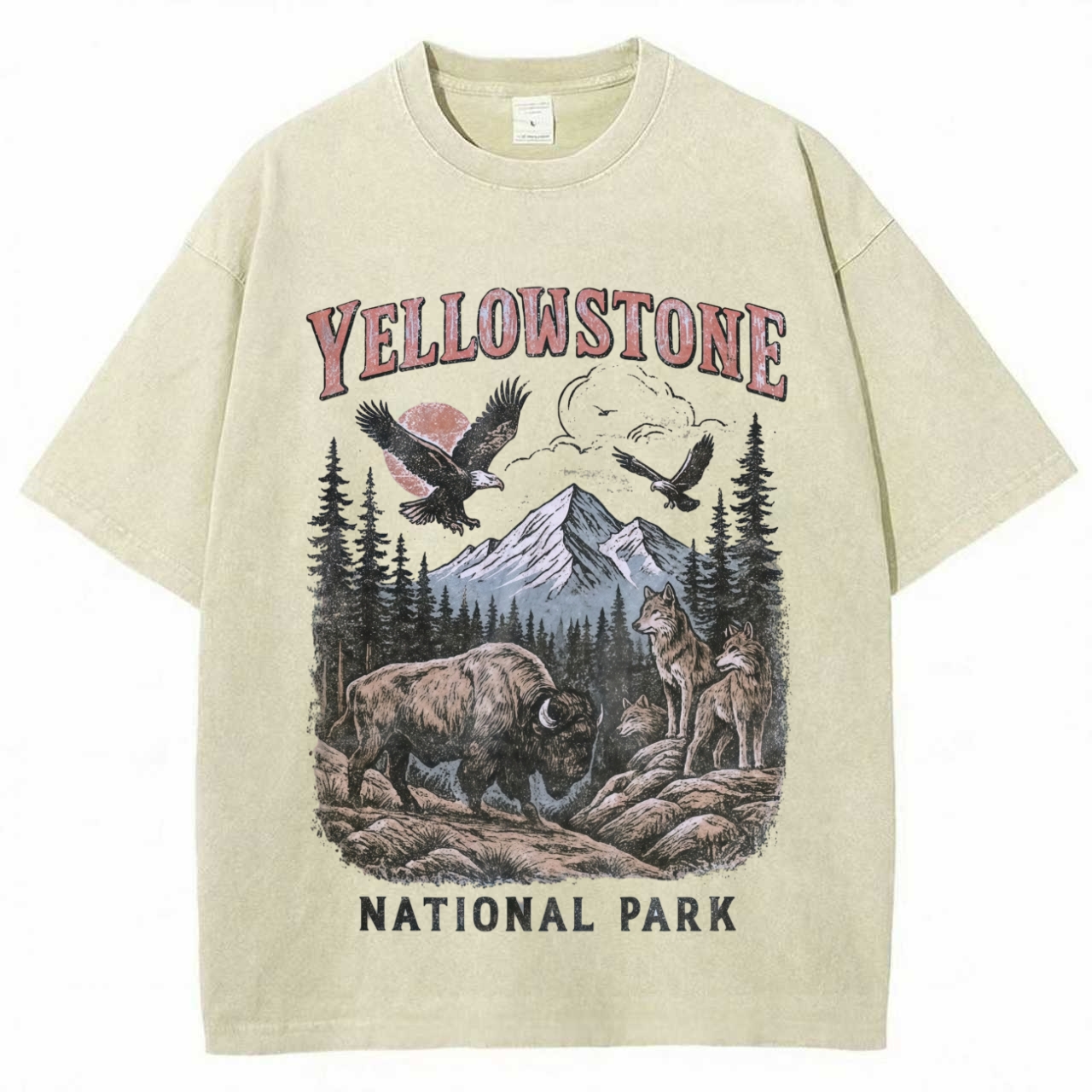 Retro Yellowstone National Park T-Shirt