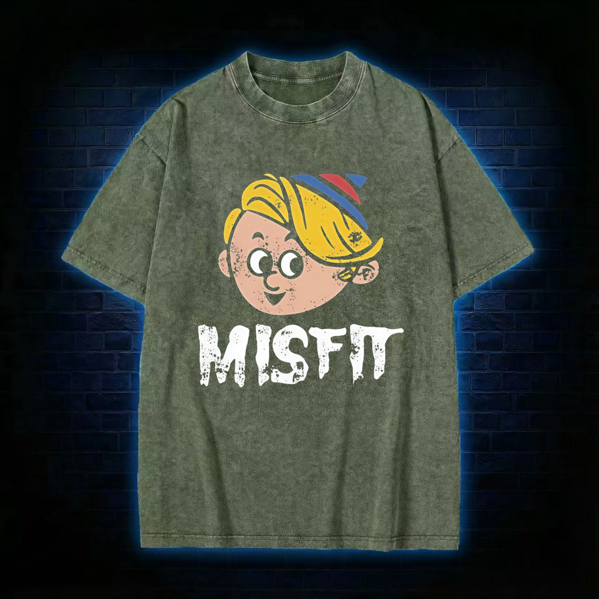 Hermey Misfit Washed T-shirt