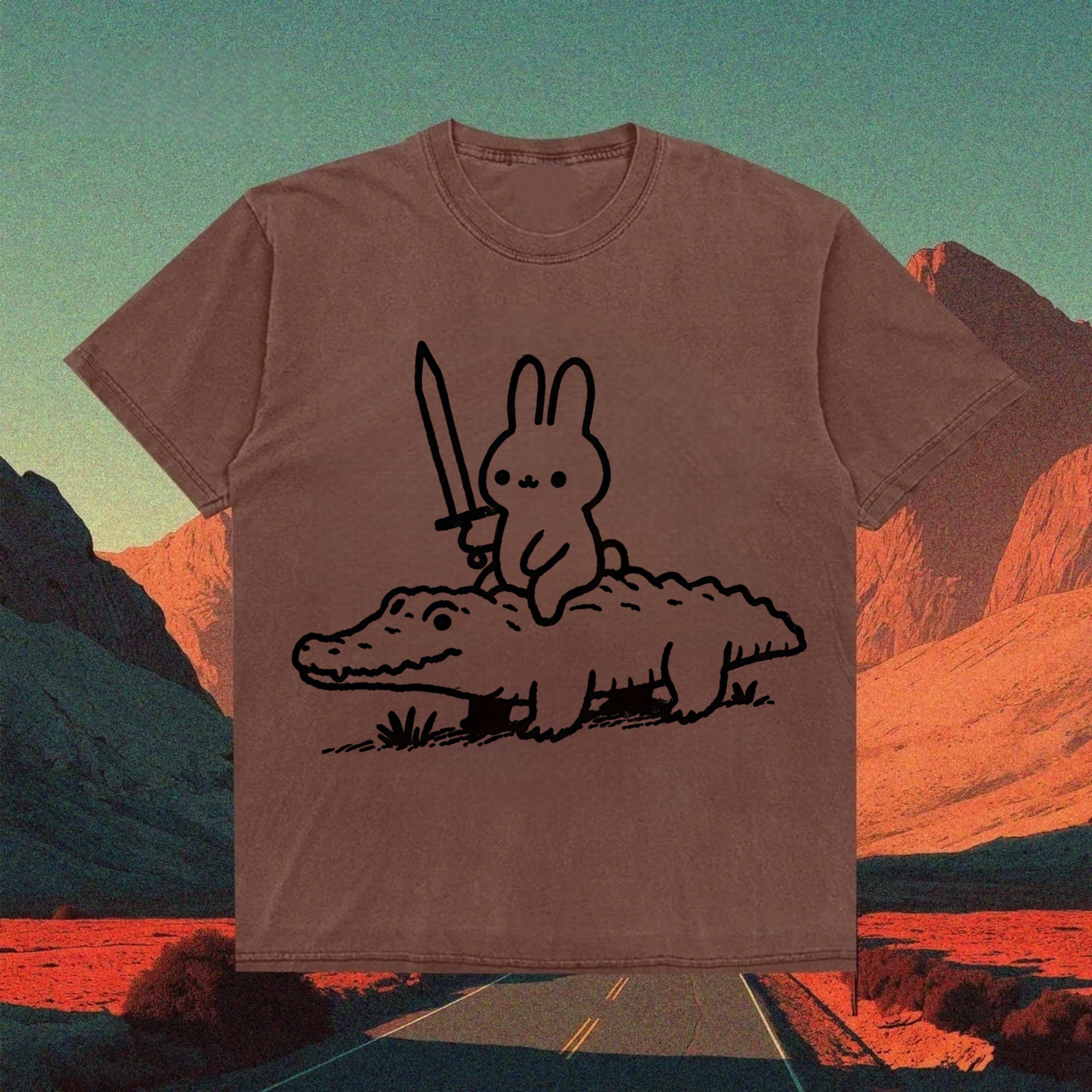 Brave Bunny Vanguard T-shirt