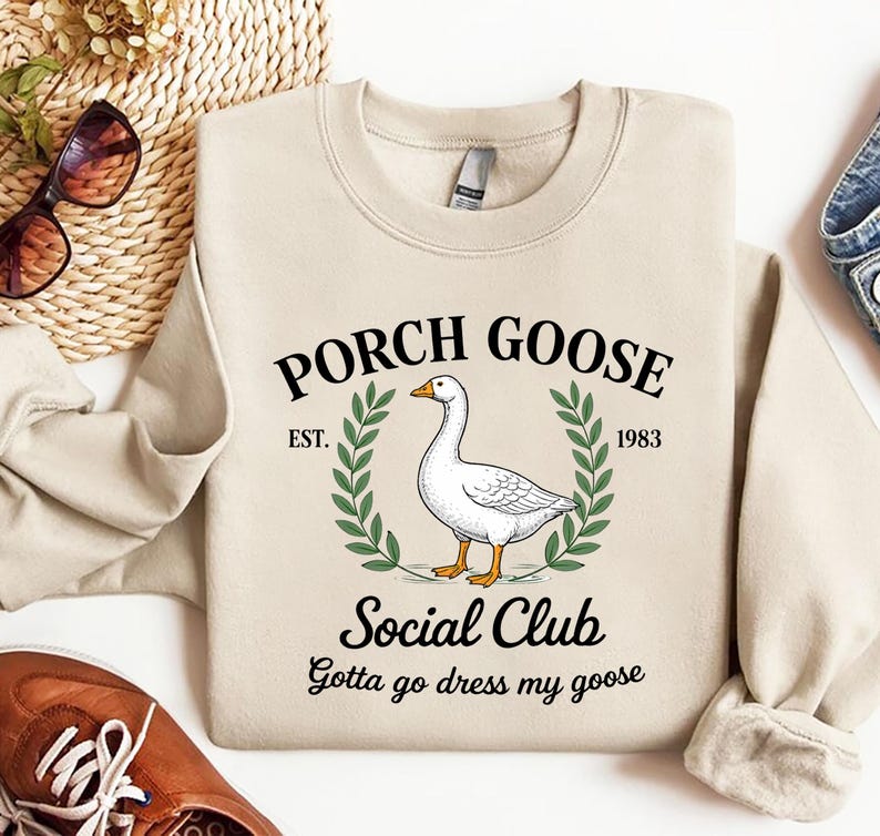 Porch Goose Social Club EST 1983 Sweatshirt