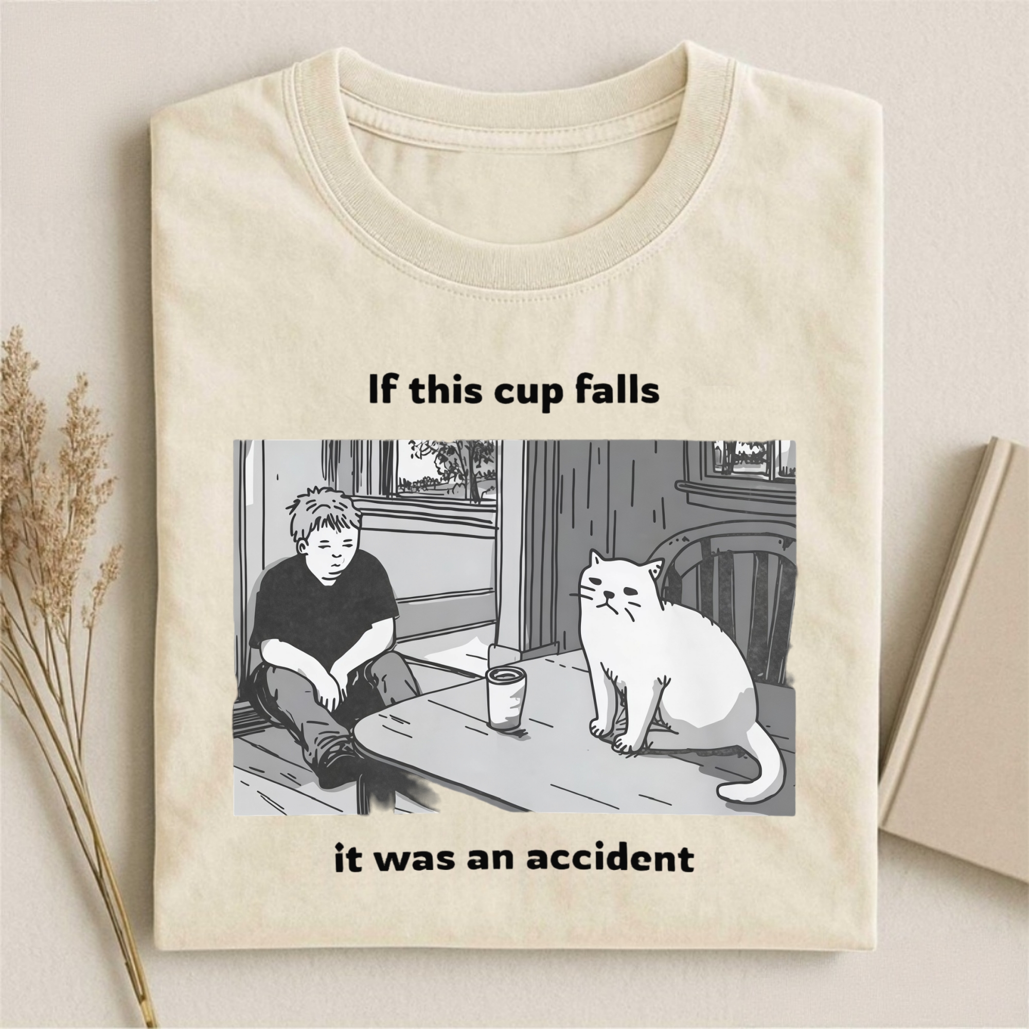 If The Cup Falls T-shirt