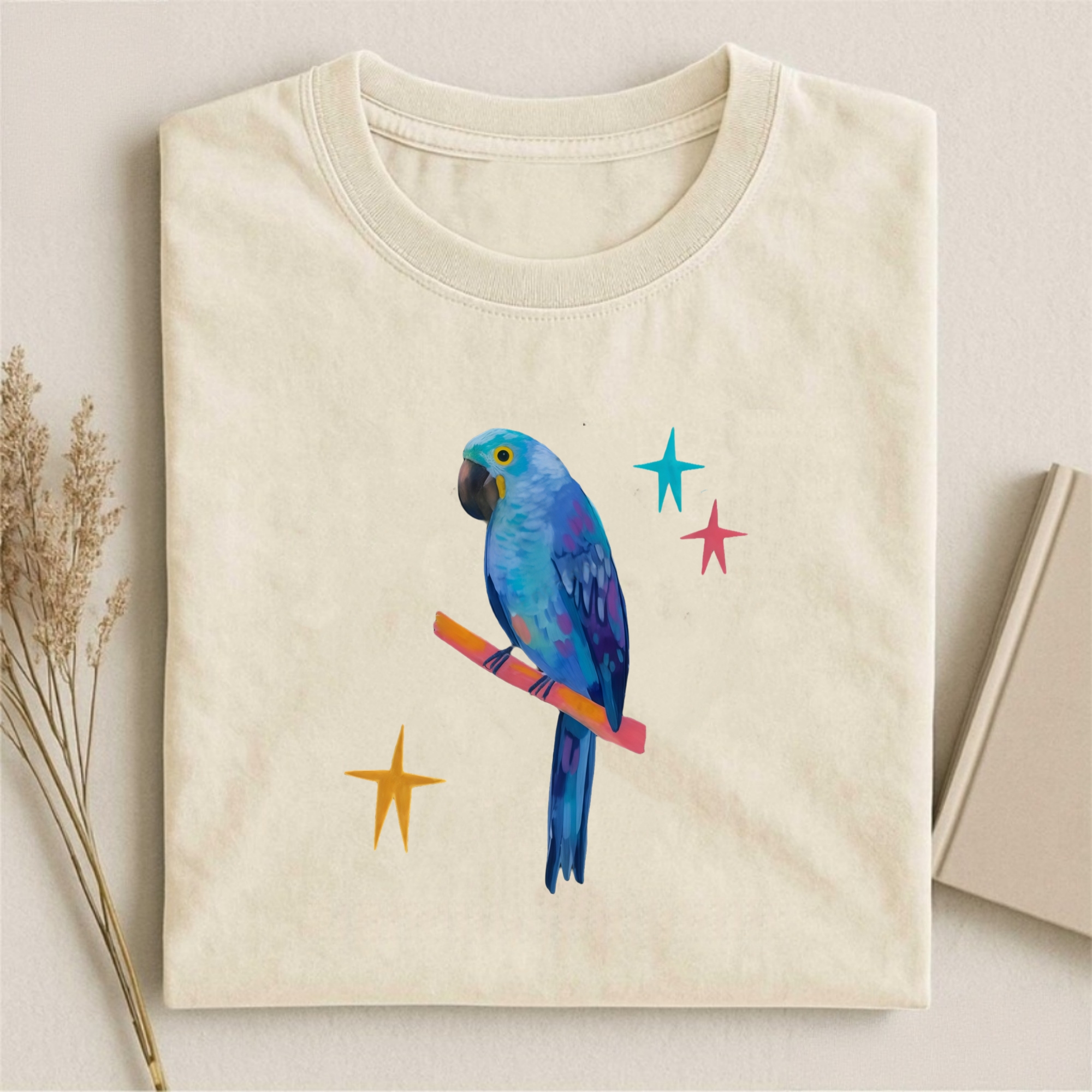 Colorful Parrot T-shirt