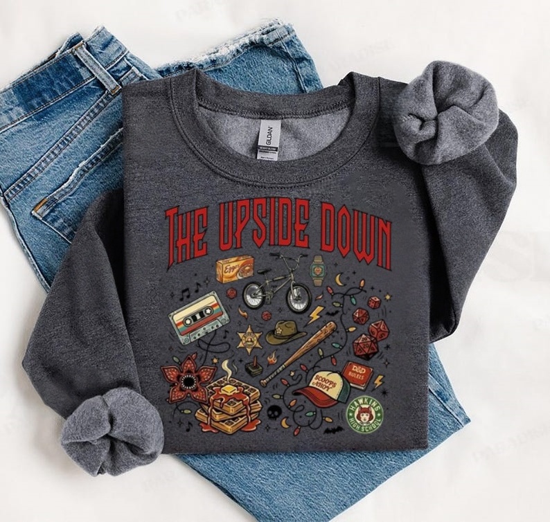 The Upside Down Stranger Things Art Sweatshirt