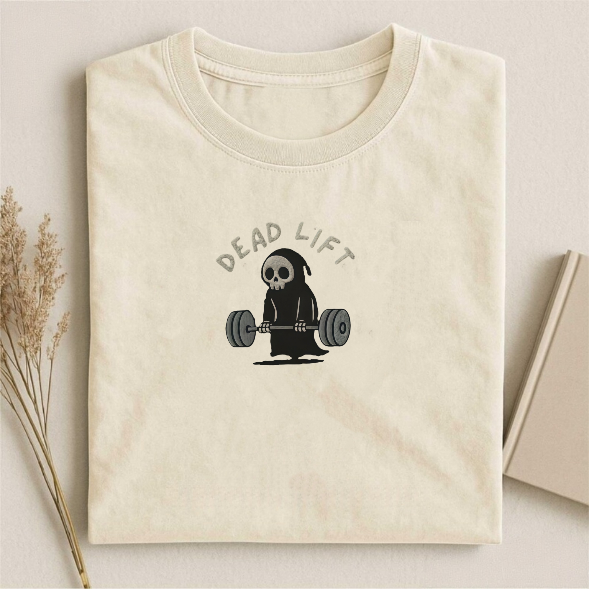 Embroidered Funny Gym T-shirt