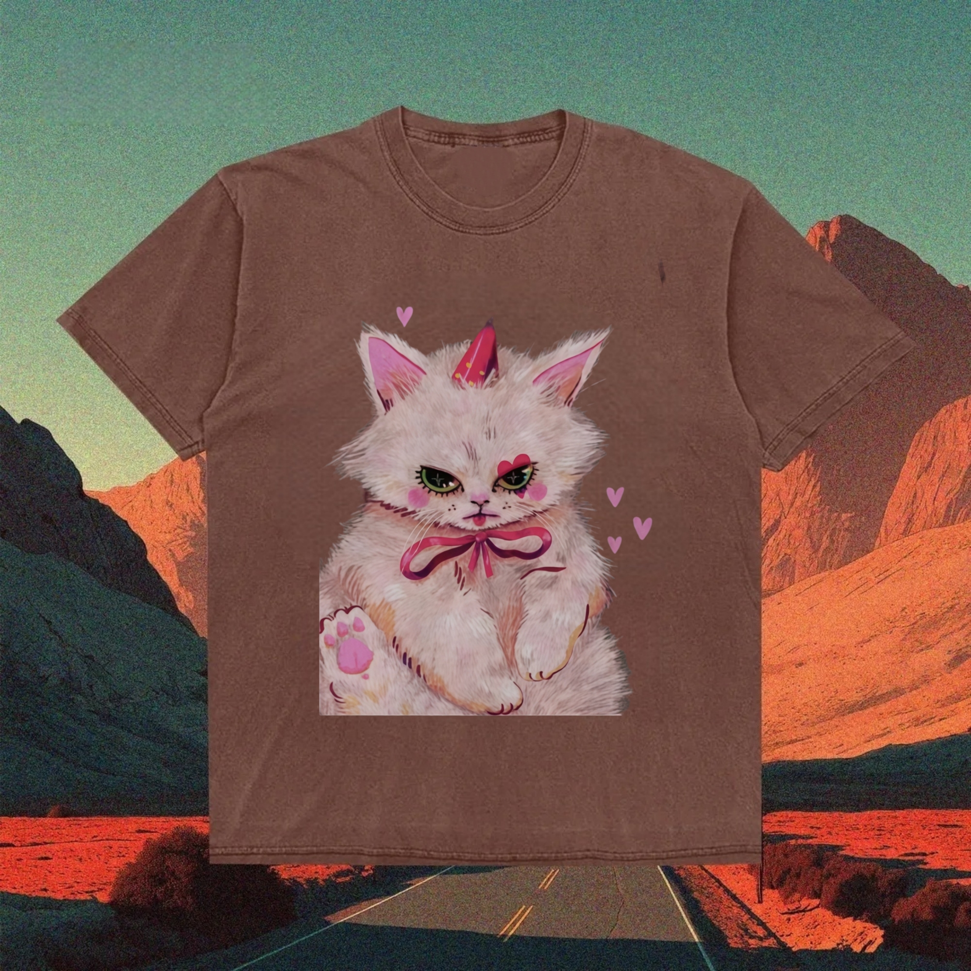 Clown Kitty T-shirt