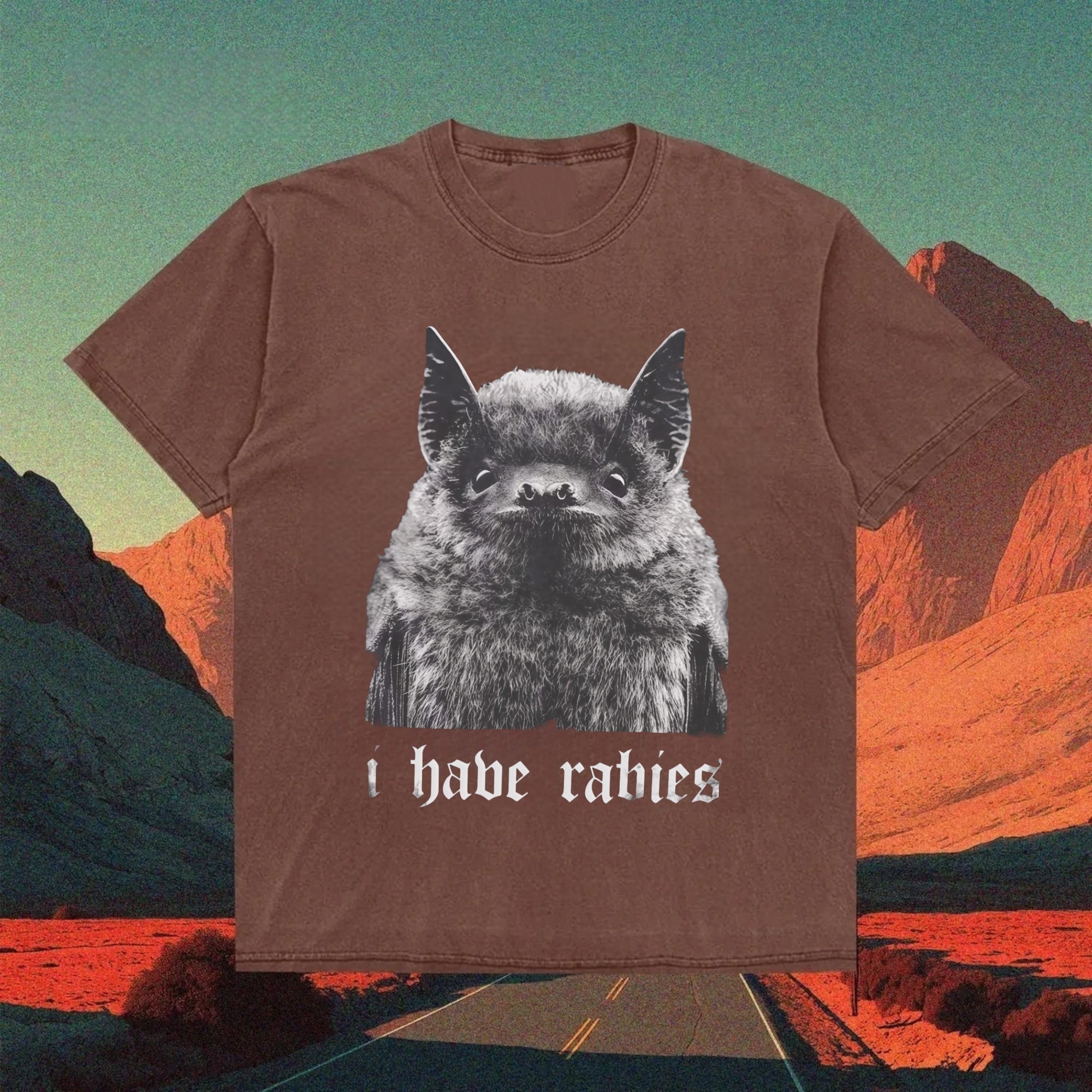 I Have Rabies Bat T-shirt