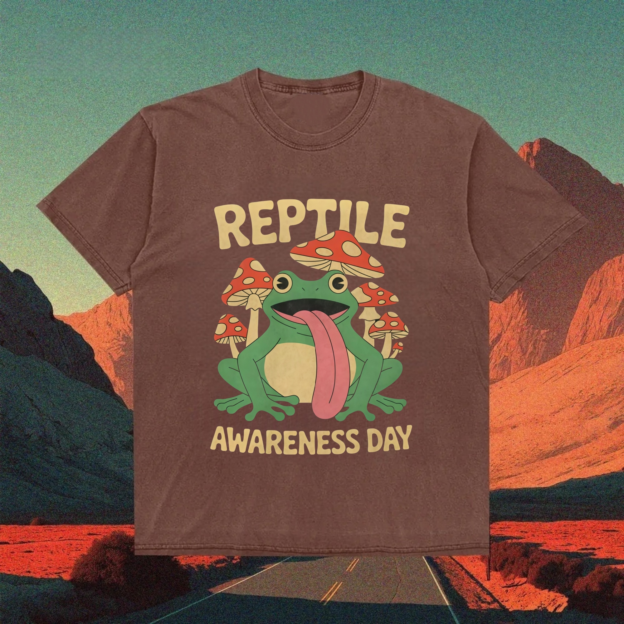 Mushroom Frog Festival T-shirt