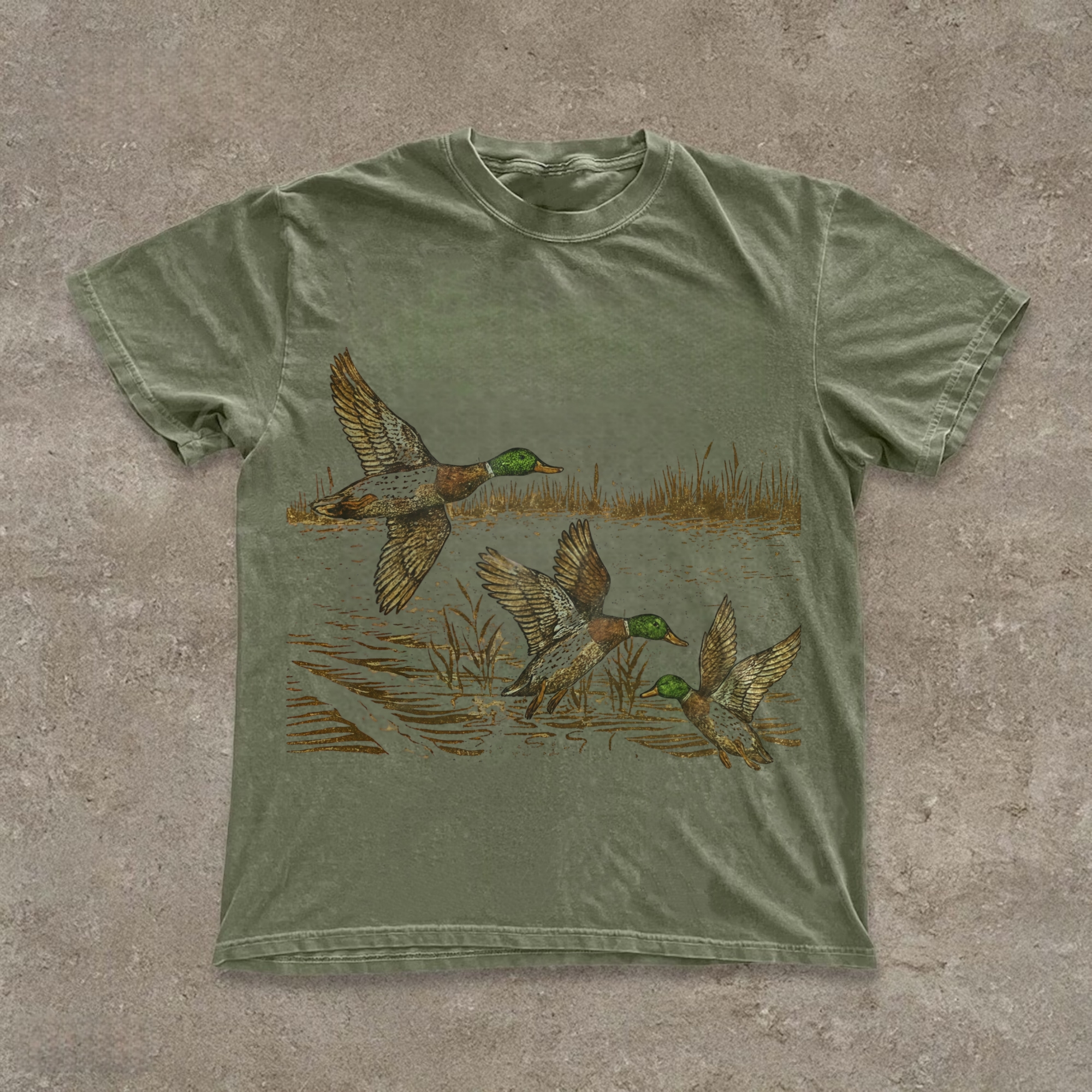 Retro Duck Nature T-shirt