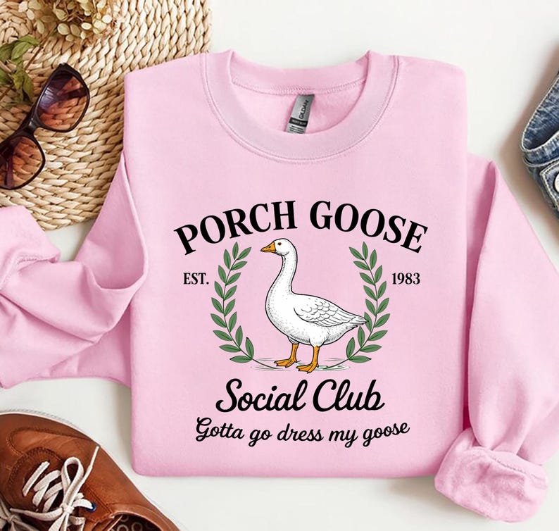 Porch Goose Social Club EST 1983 Sweatshirt