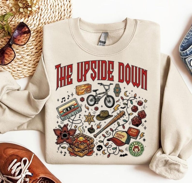 The Upside Down Stranger Things Art Sweatshirt