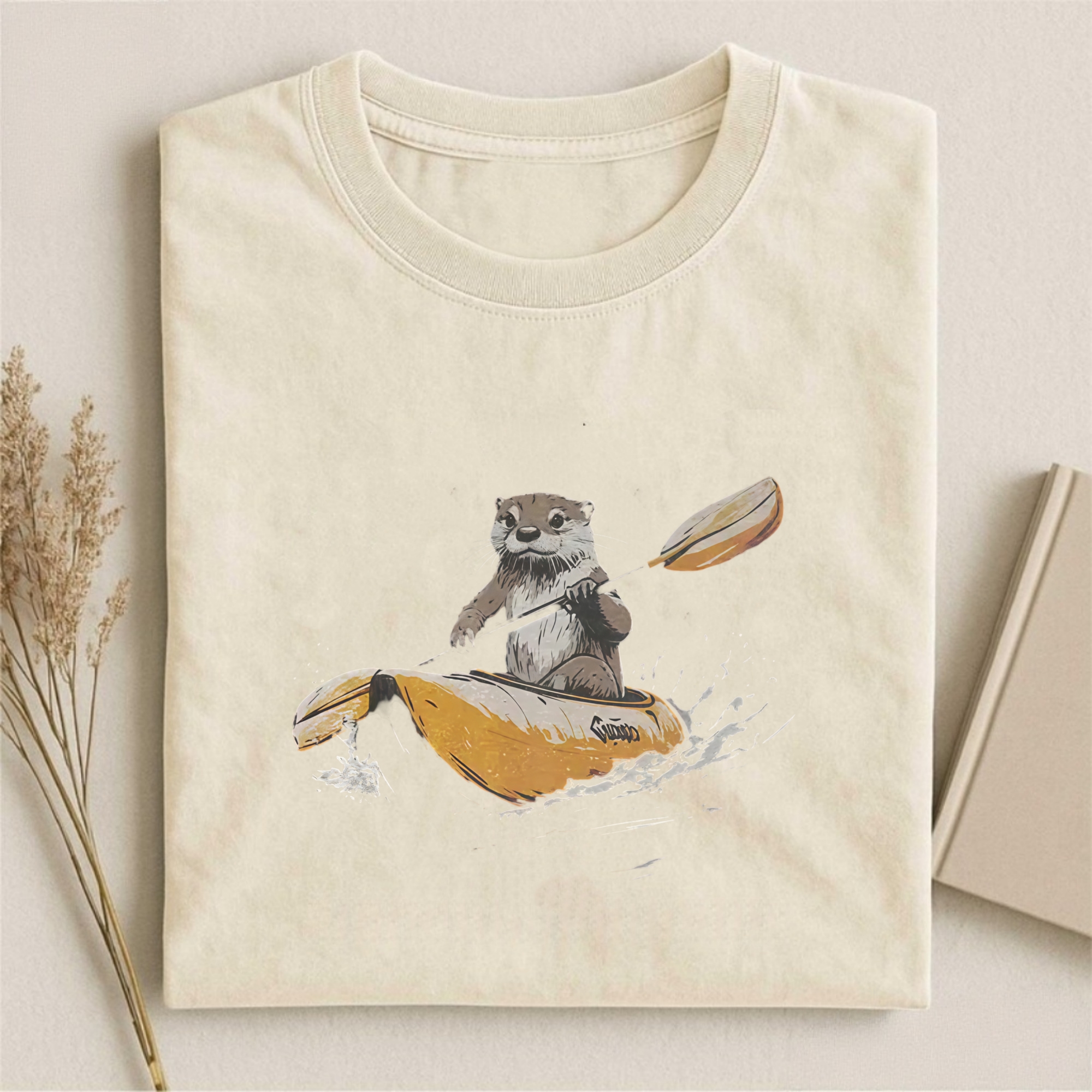 Kayaking Otter T-shirt