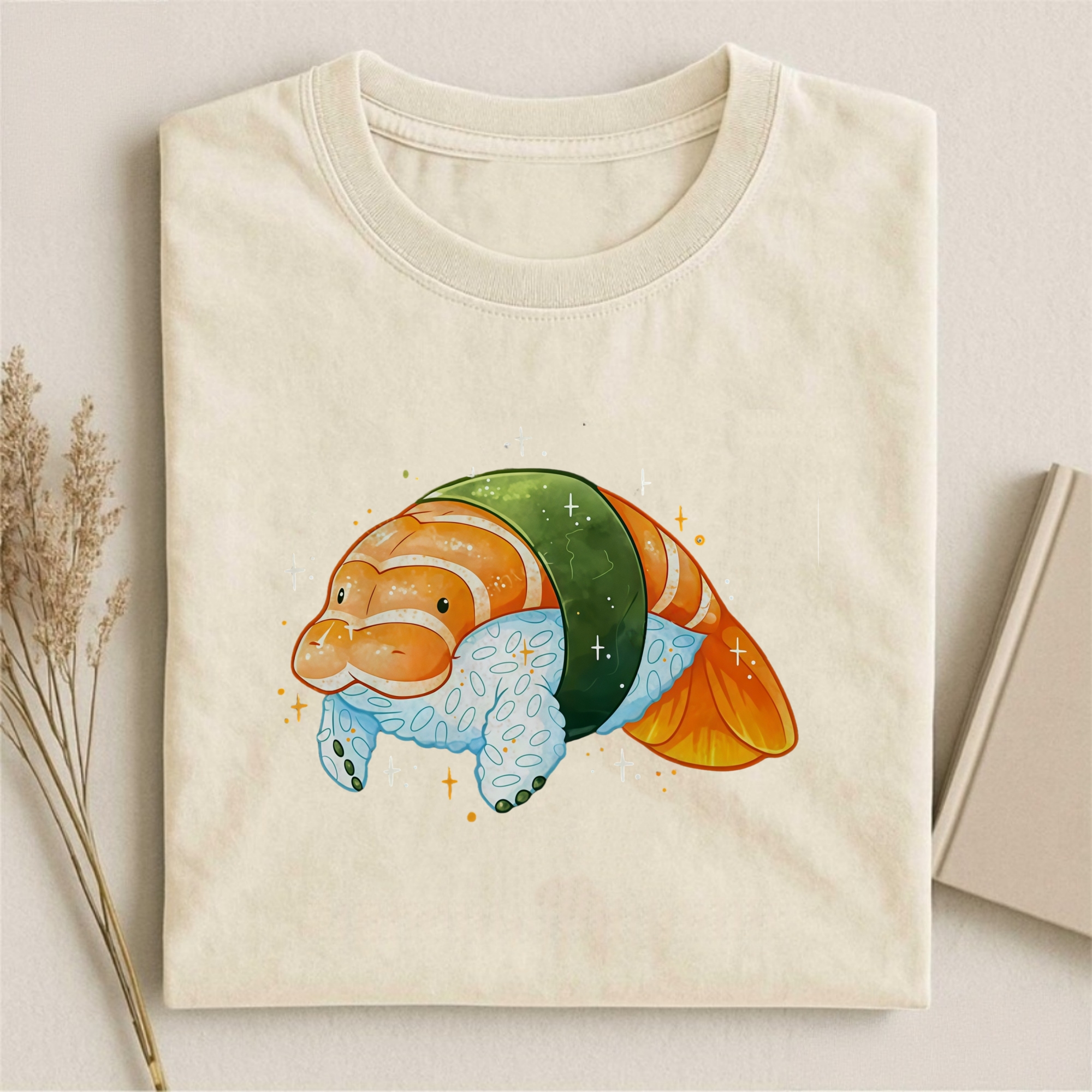 Sushi Shaped Salamander T-shirt