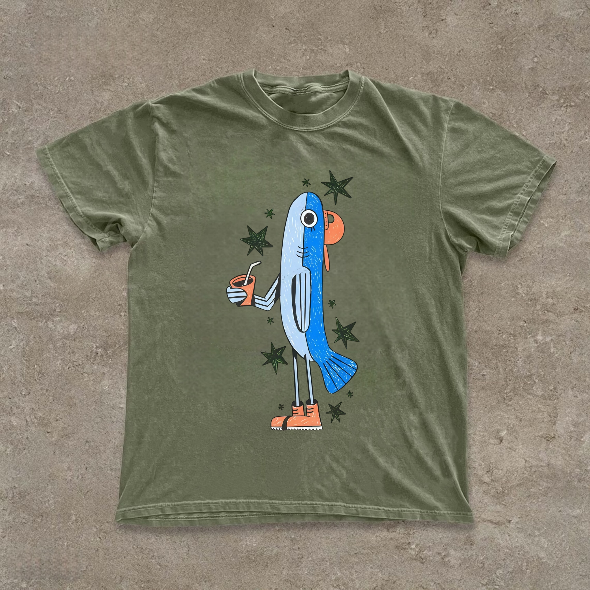 Fish Drinking Beverages T-shirt