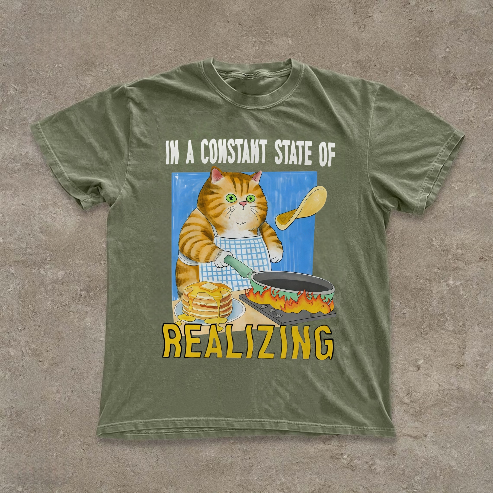 Cooking Cat T-shirt