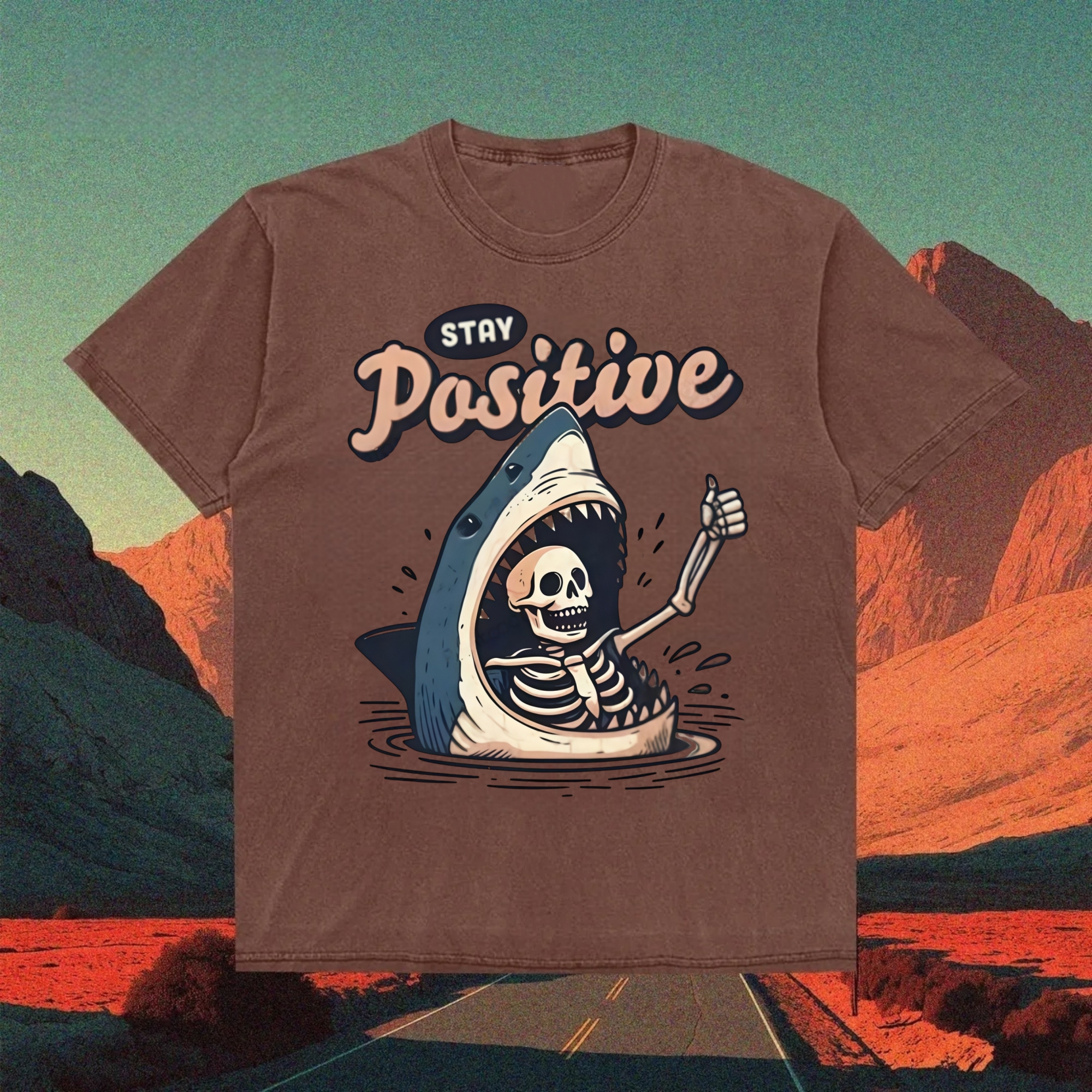 Eternal Optimist Shark T-shirt