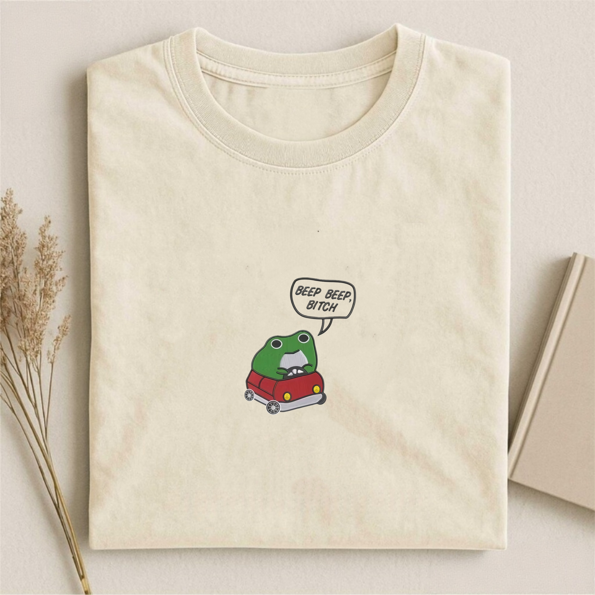Embroidered Frog T-shirt