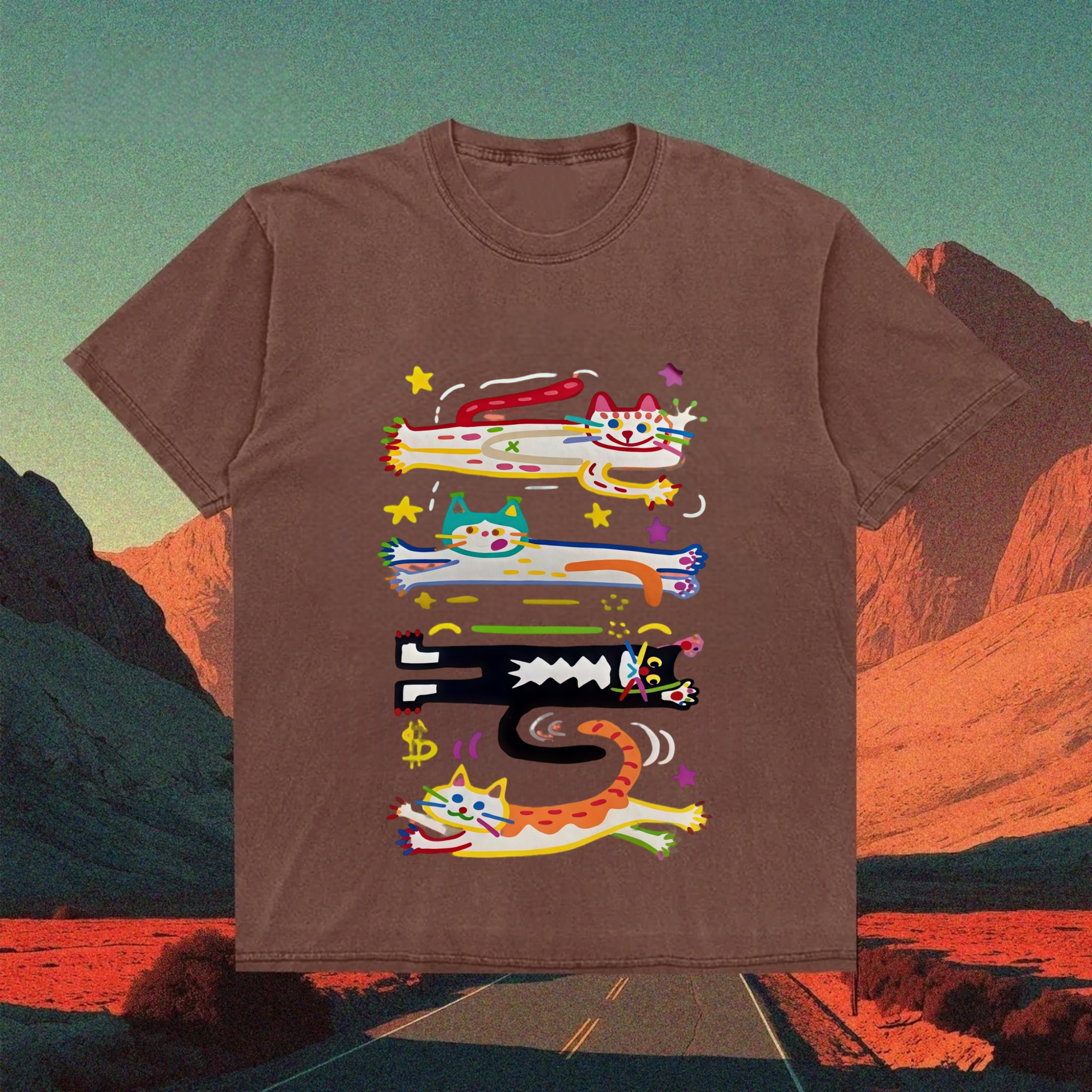 Star Cat T-shirt