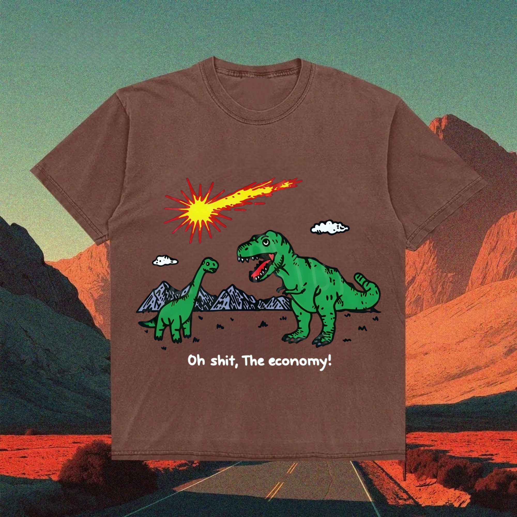 Oh Shit The Economy T-shirt