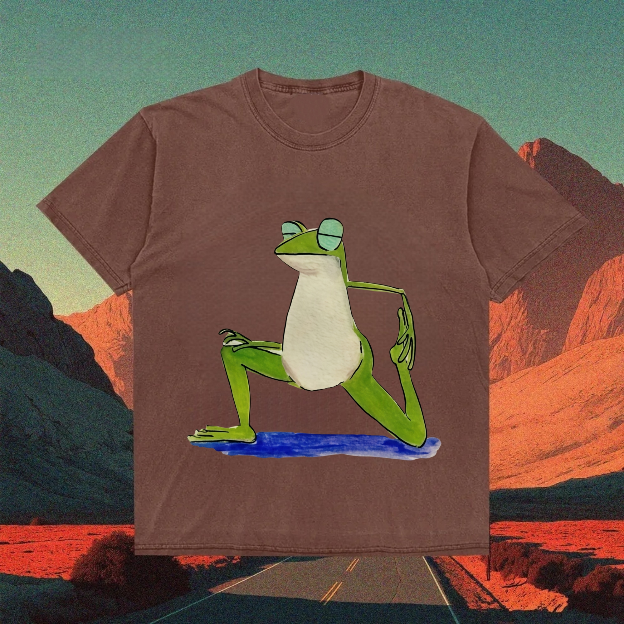 Frogs Doing Morning Exercise T-shirt